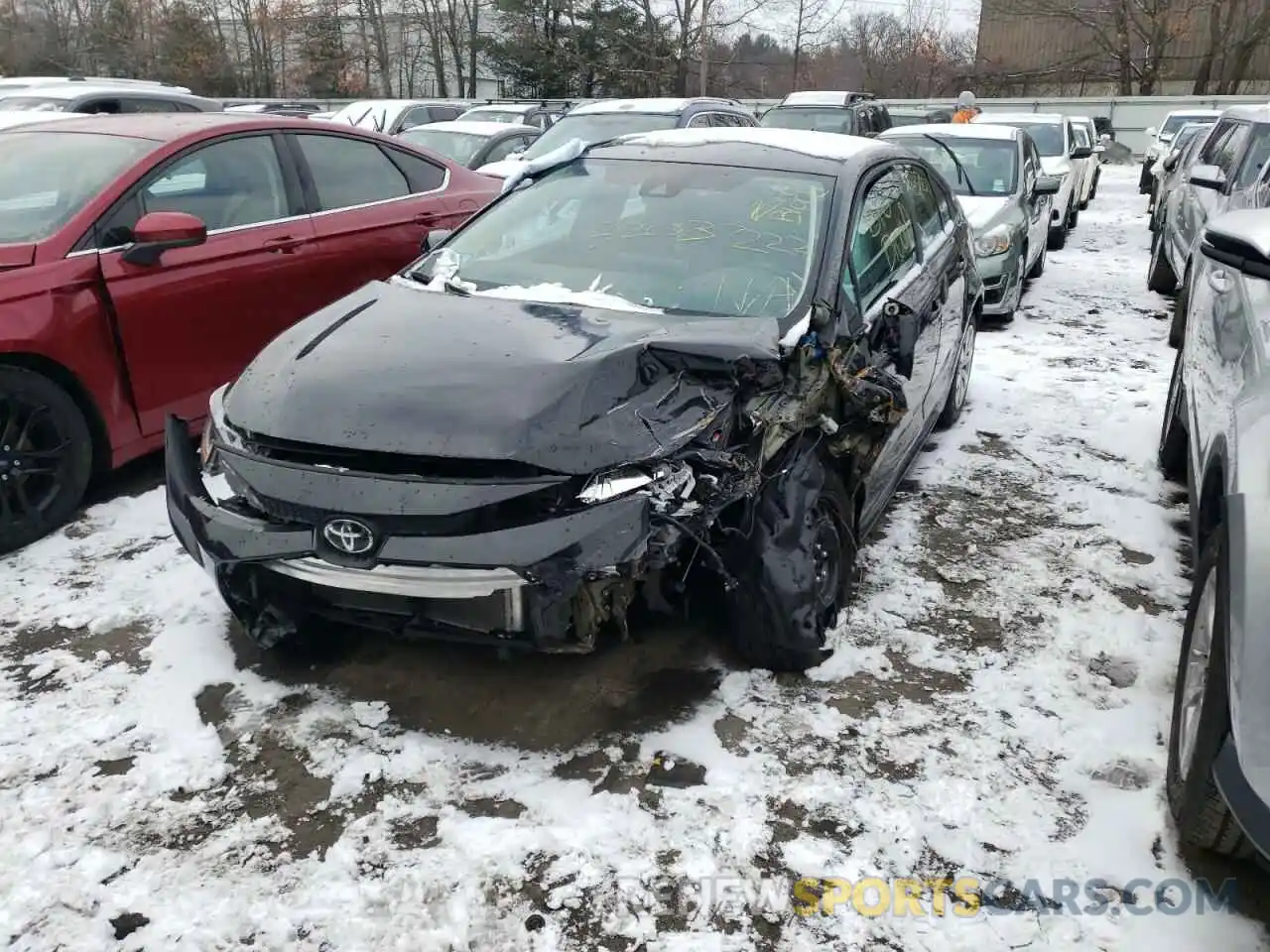 9 Photograph of a damaged car 5YFEPMAE6MP164481 TOYOTA COROLLA 2021