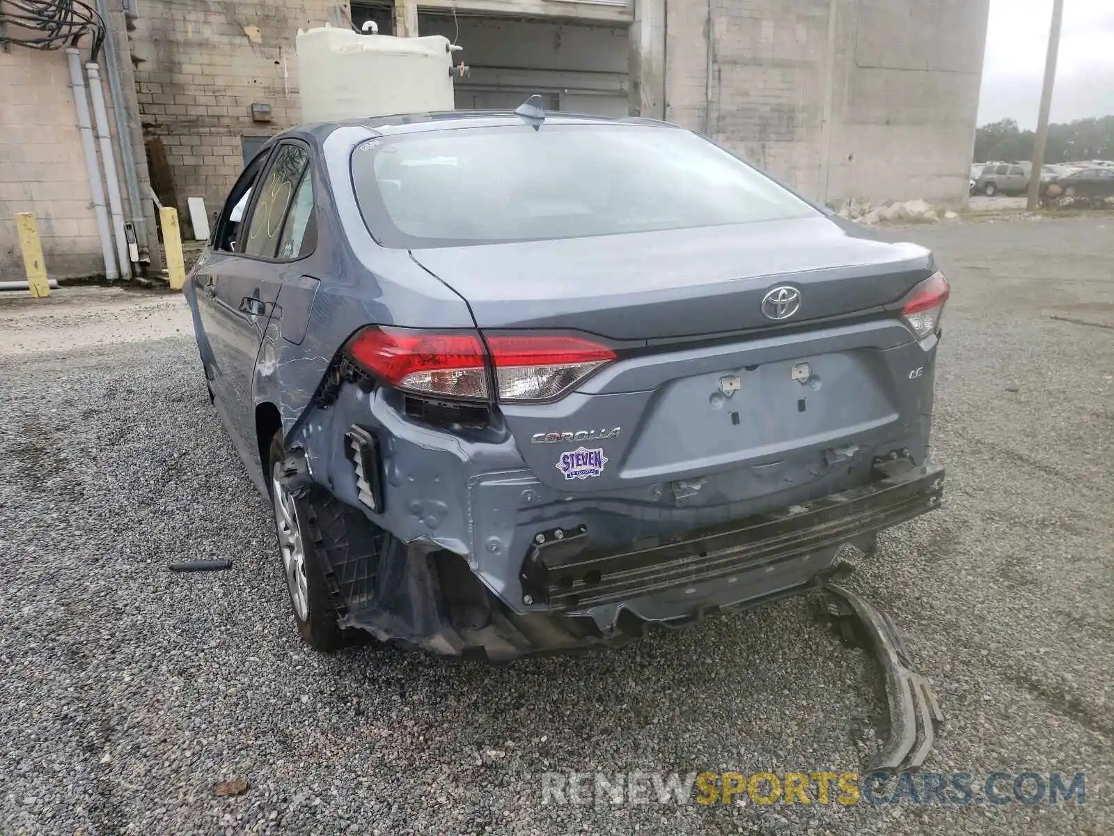 3 Photograph of a damaged car 5YFEPMAE6MP164819 TOYOTA COROLLA 2021