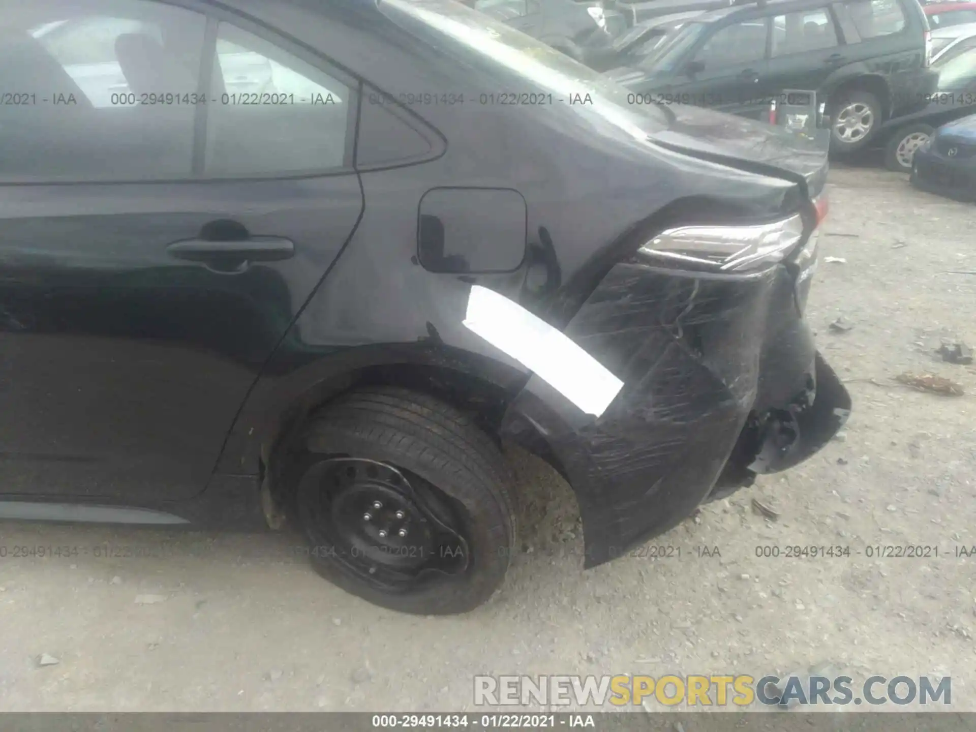 6 Photograph of a damaged car 5YFEPMAE6MP165713 TOYOTA COROLLA 2021