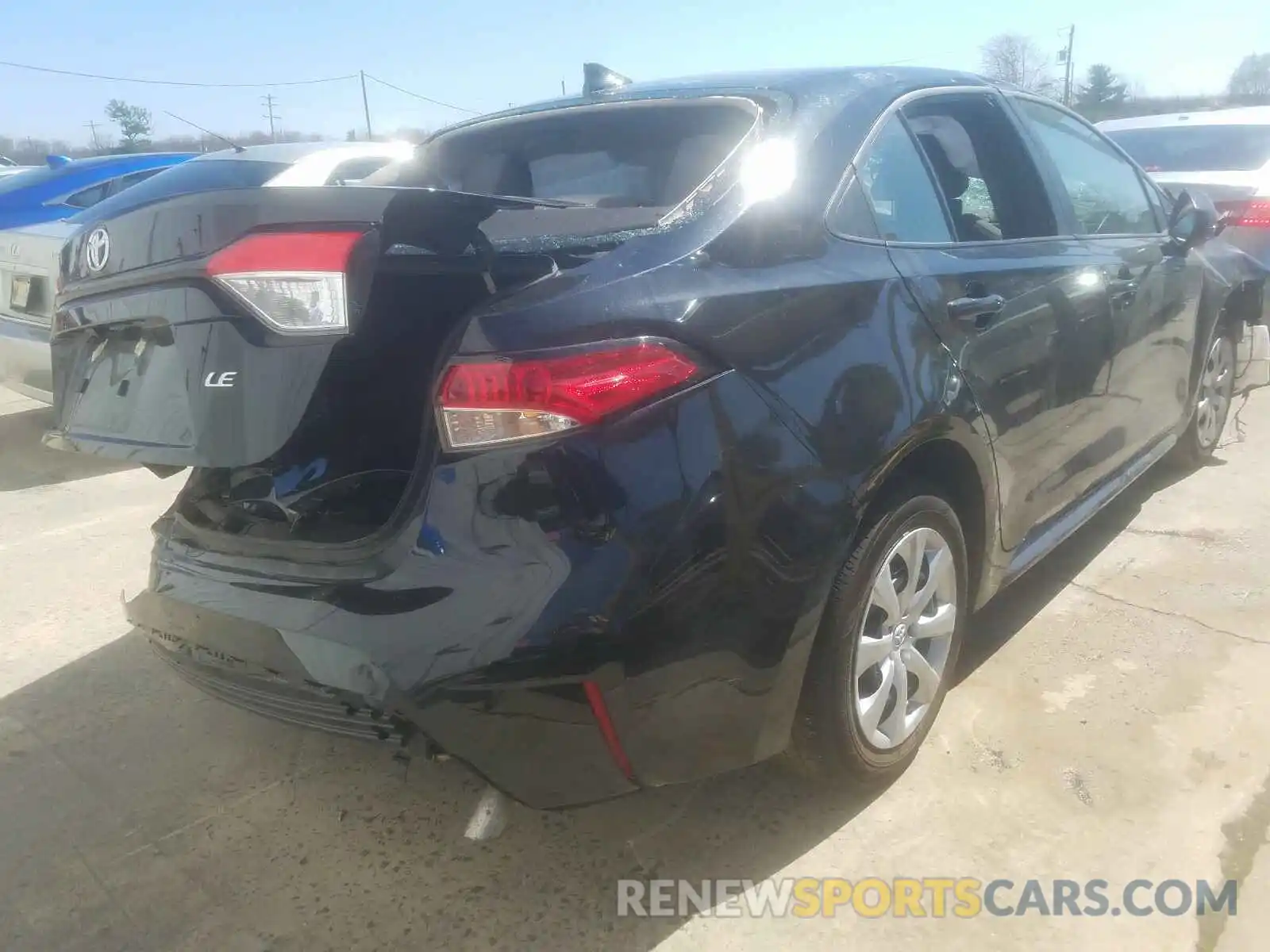 4 Photograph of a damaged car 5YFEPMAE6MP166568 TOYOTA COROLLA 2021