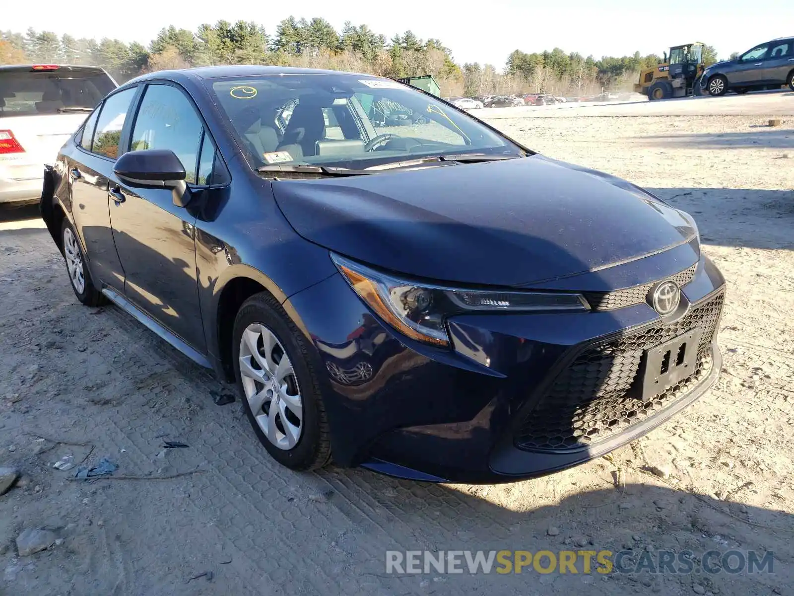 1 Photograph of a damaged car 5YFEPMAE6MP167929 TOYOTA COROLLA 2021