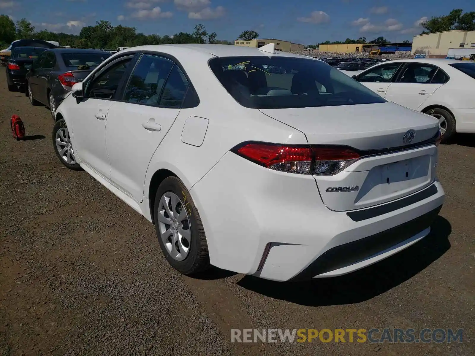 3 Photograph of a damaged car 5YFEPMAE6MP168238 TOYOTA COROLLA 2021