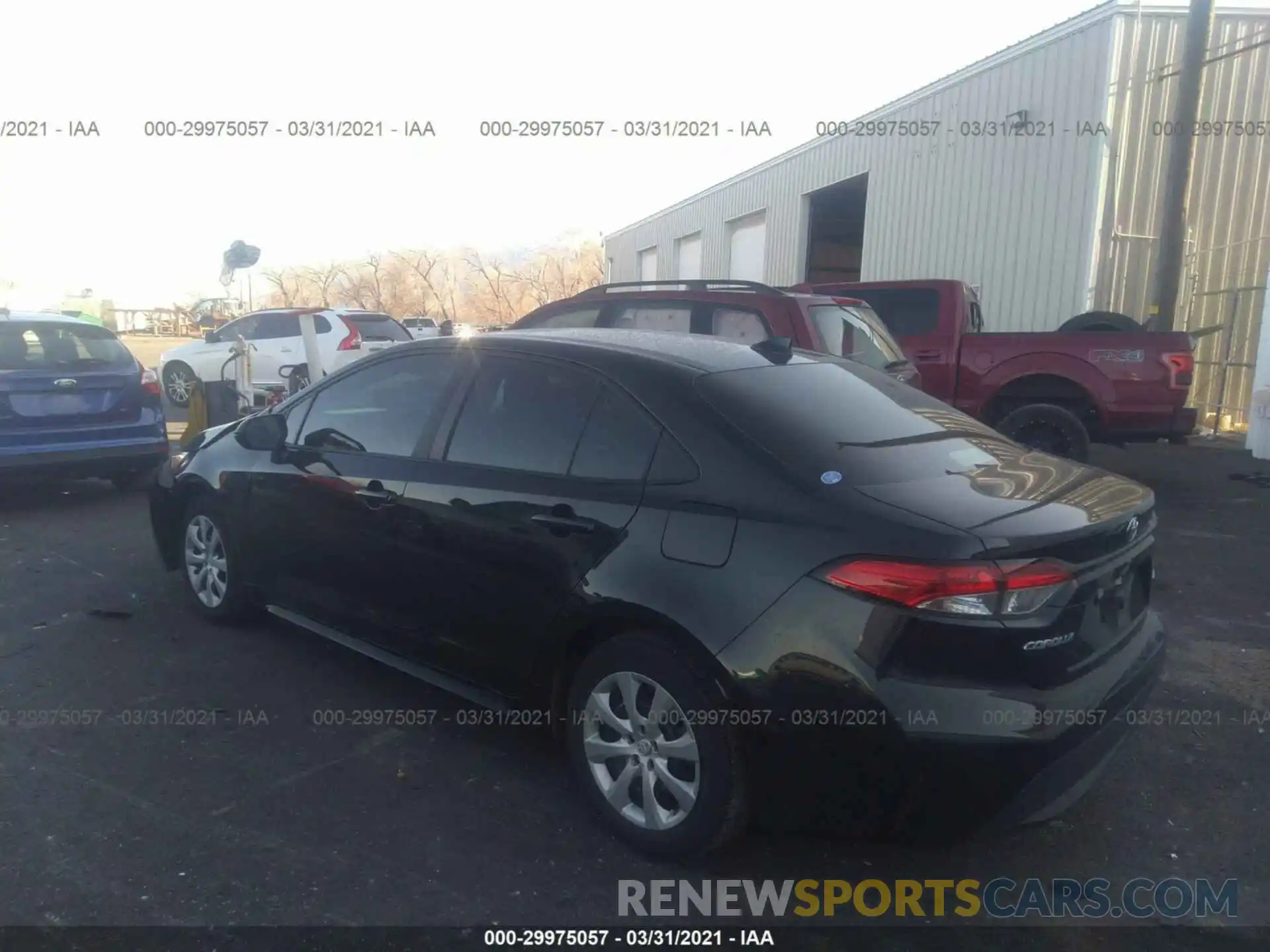 3 Photograph of a damaged car 5YFEPMAE6MP168322 TOYOTA COROLLA 2021