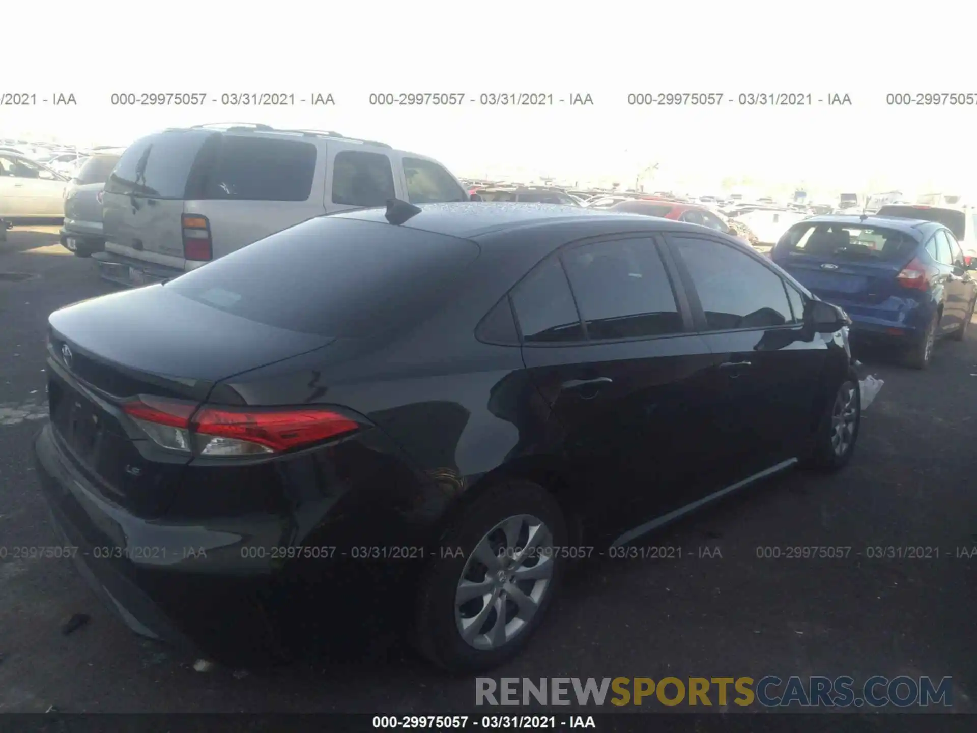 4 Photograph of a damaged car 5YFEPMAE6MP168322 TOYOTA COROLLA 2021