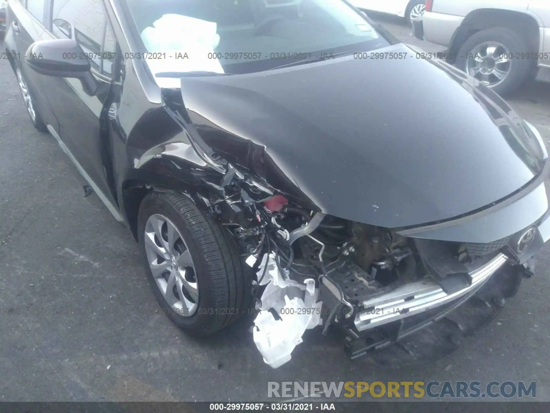 6 Photograph of a damaged car 5YFEPMAE6MP168322 TOYOTA COROLLA 2021