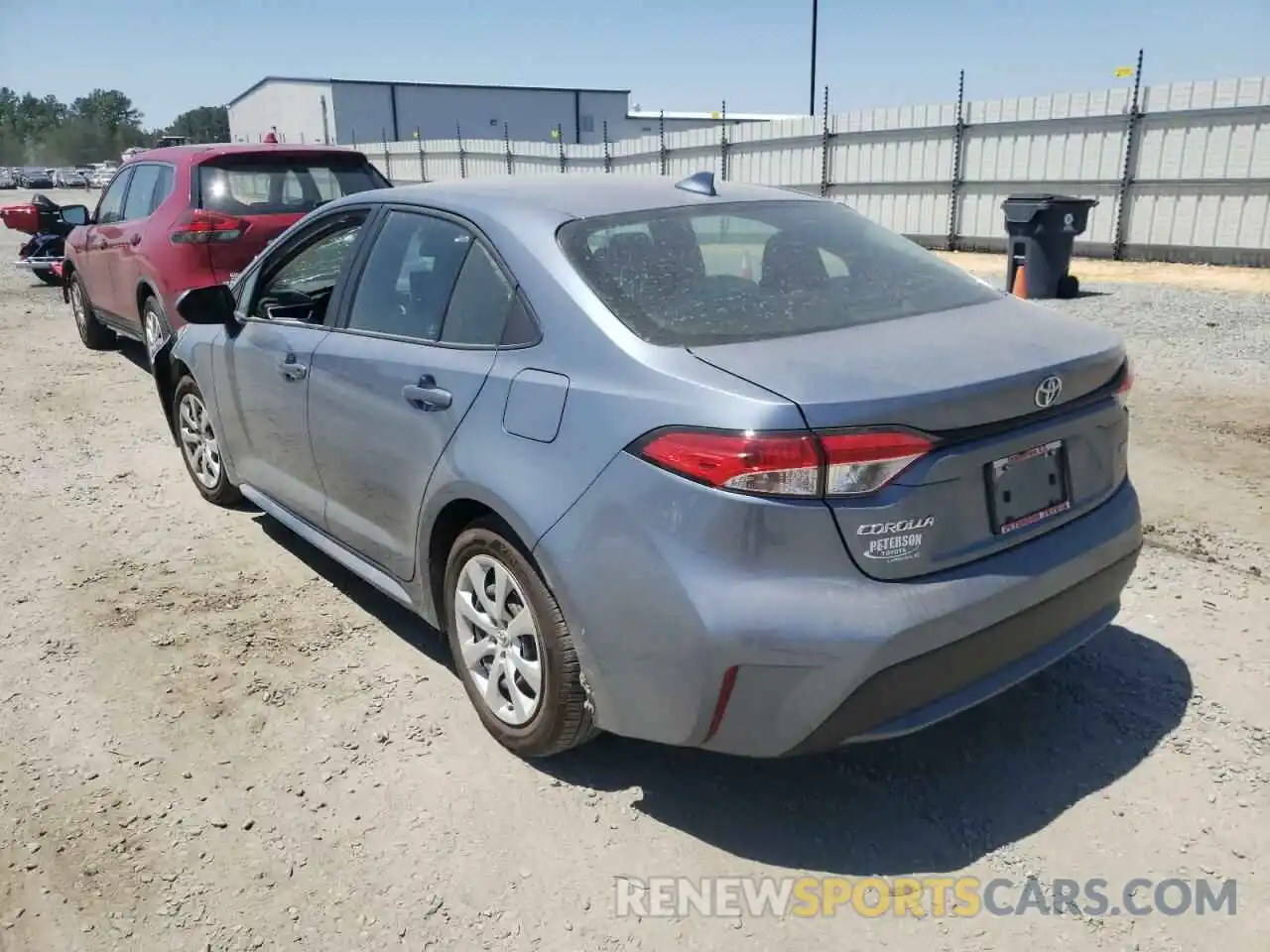 3 Photograph of a damaged car 5YFEPMAE6MP168840 TOYOTA COROLLA 2021