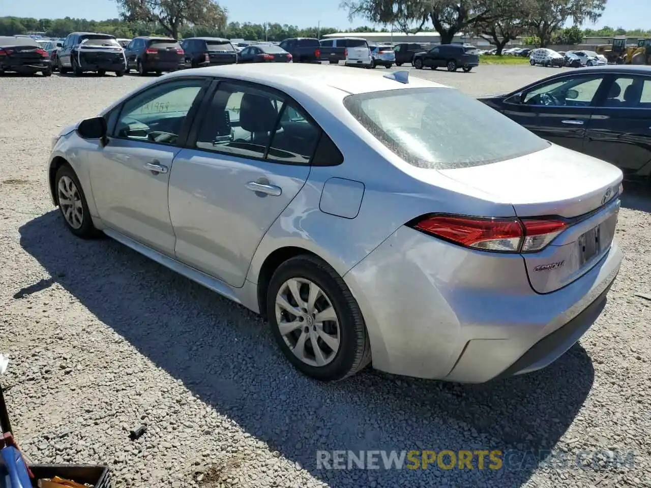 2 Photograph of a damaged car 5YFEPMAE6MP169955 TOYOTA COROLLA 2021