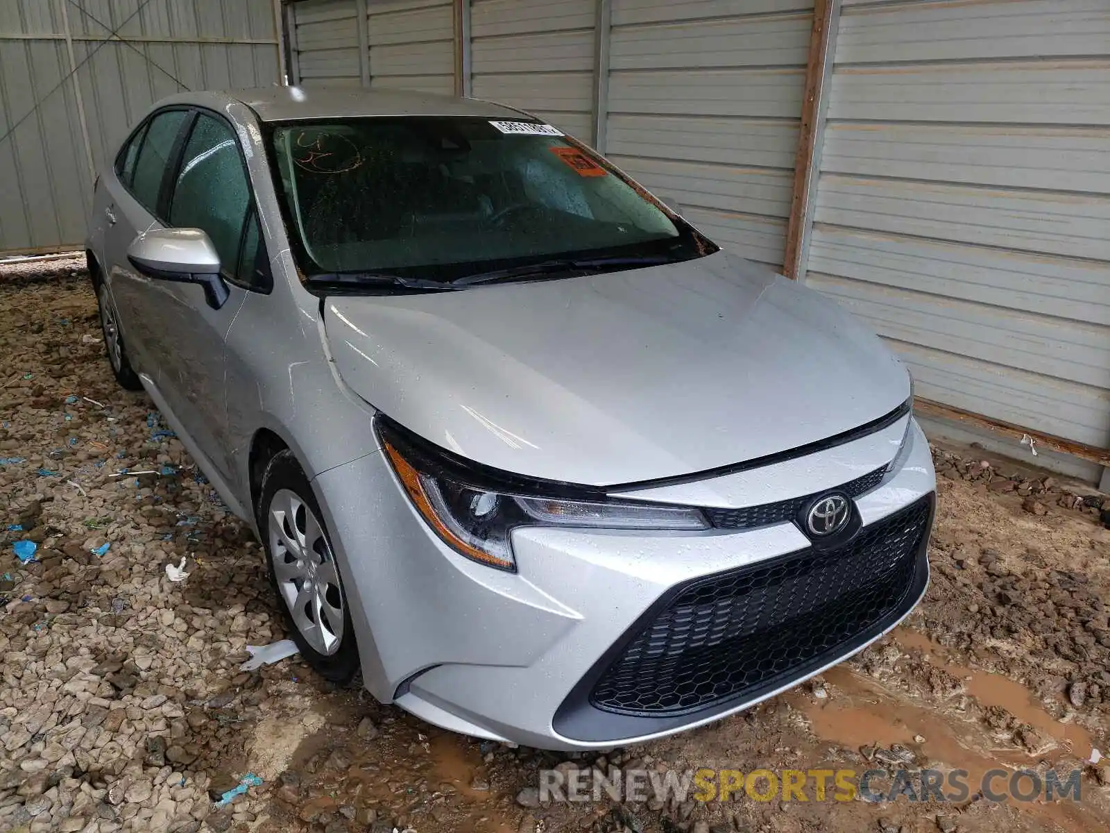 1 Photograph of a damaged car 5YFEPMAE6MP170510 TOYOTA COROLLA 2021