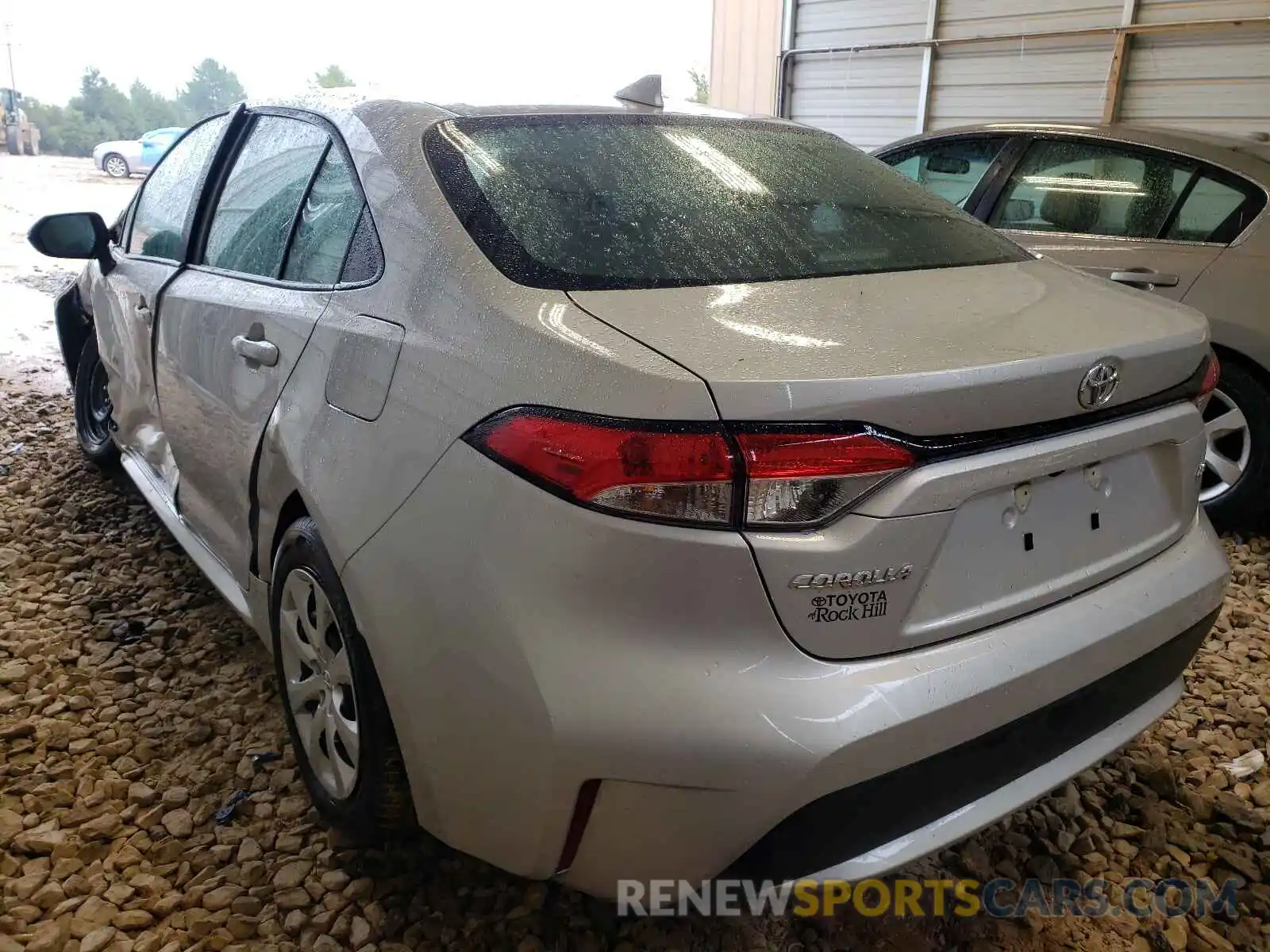 3 Photograph of a damaged car 5YFEPMAE6MP170510 TOYOTA COROLLA 2021