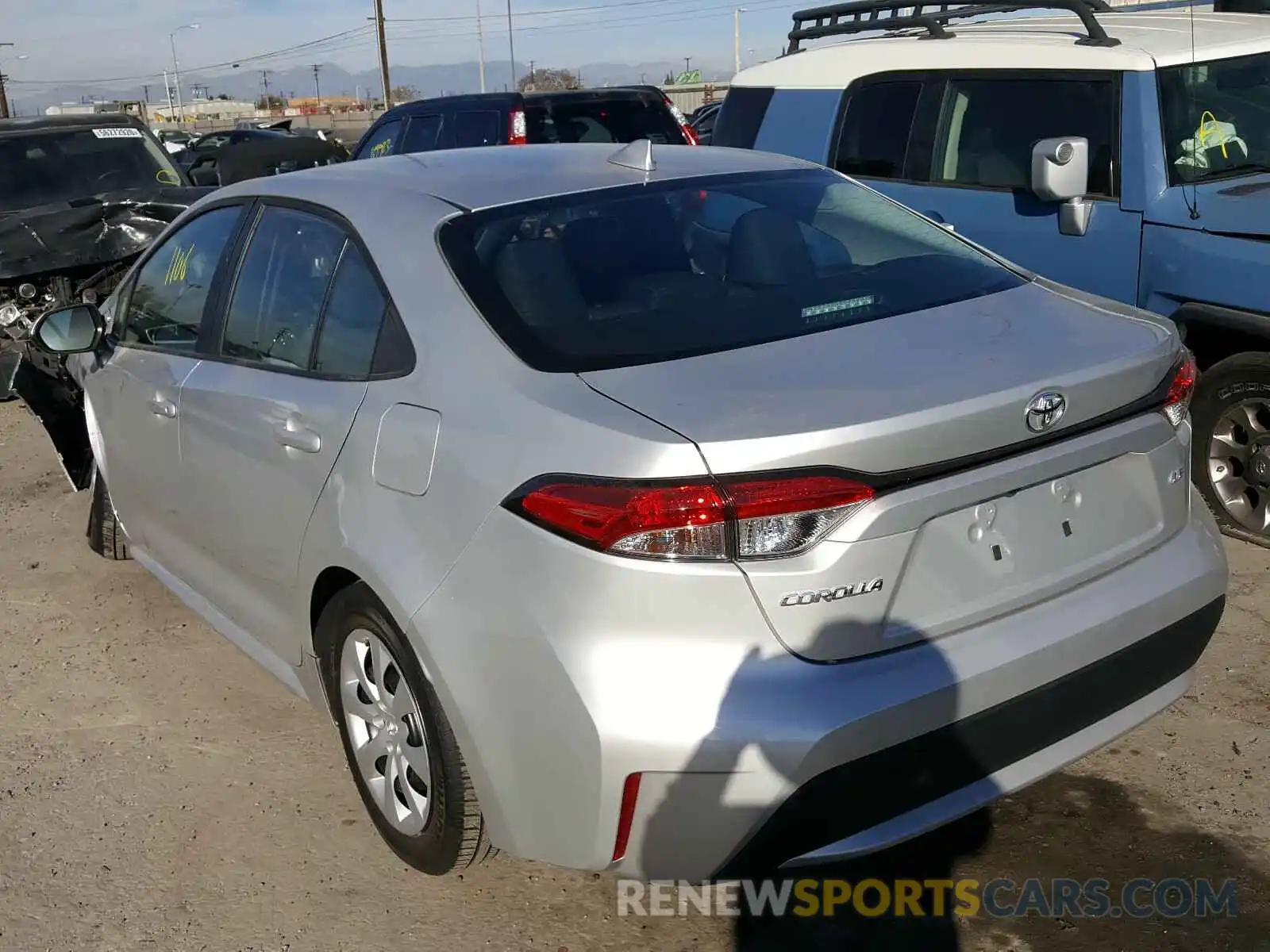 3 Photograph of a damaged car 5YFEPMAE6MP171222 TOYOTA COROLLA 2021