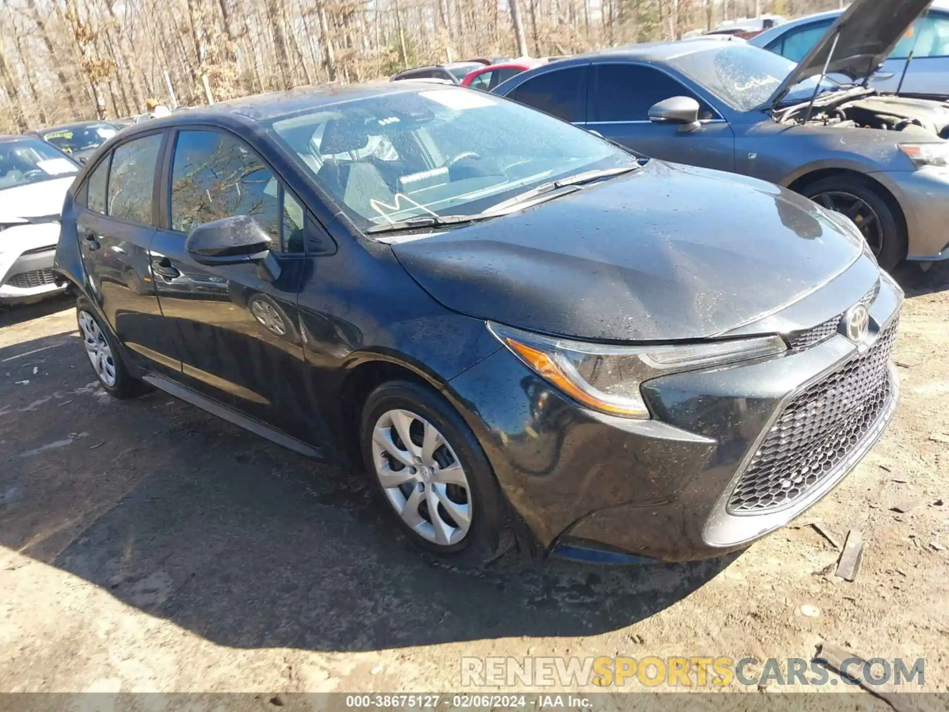 1 Photograph of a damaged car 5YFEPMAE6MP171902 TOYOTA COROLLA 2021