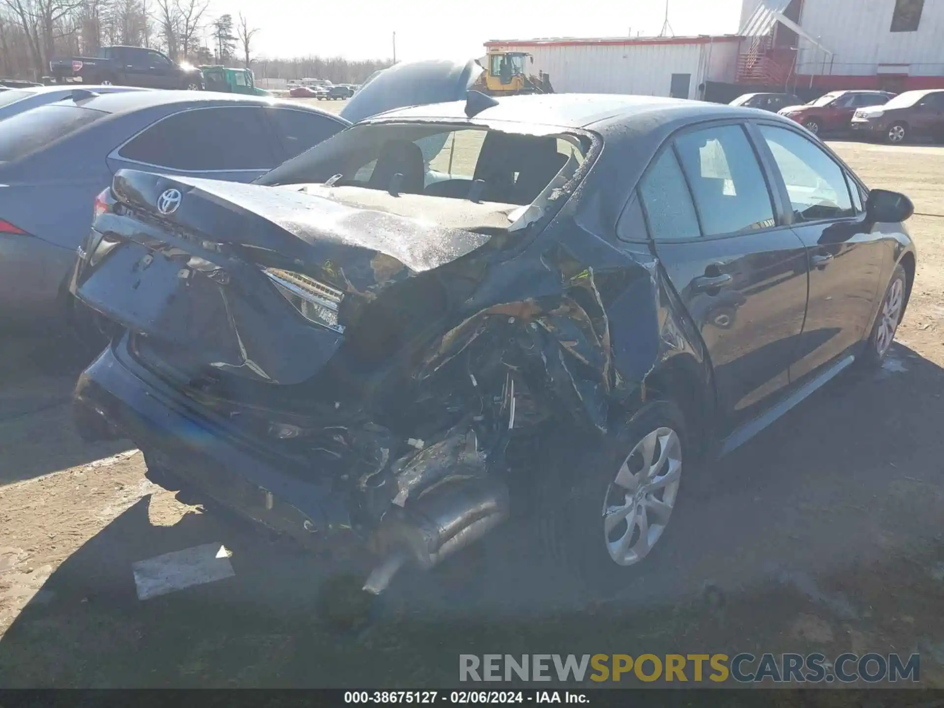 6 Photograph of a damaged car 5YFEPMAE6MP171902 TOYOTA COROLLA 2021