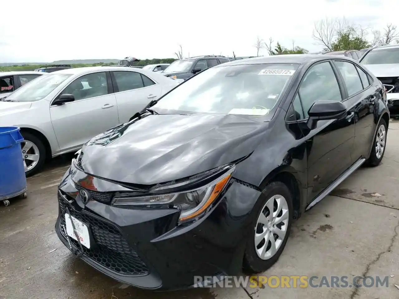 2 Photograph of a damaged car 5YFEPMAE6MP172970 TOYOTA COROLLA 2021