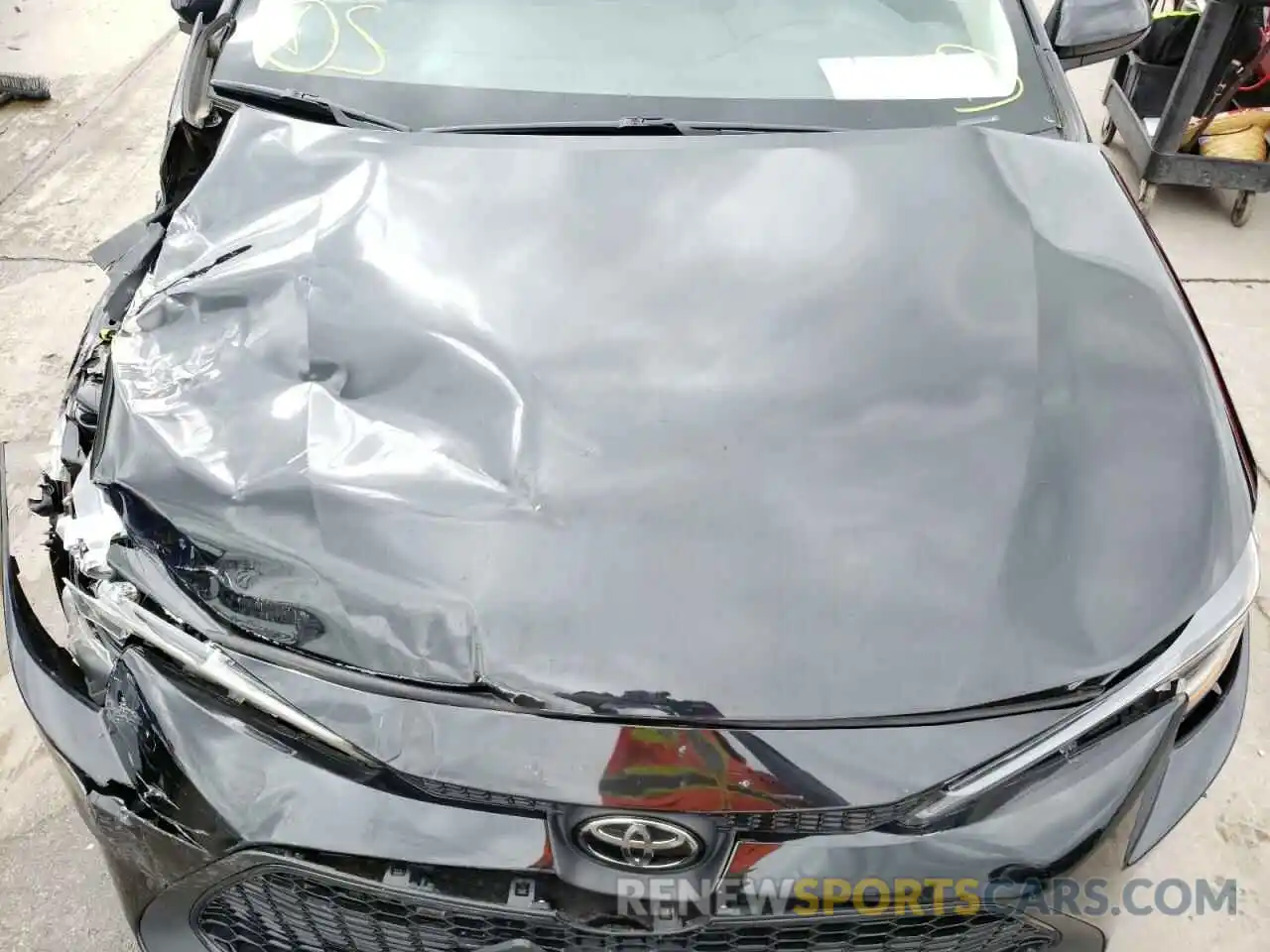 7 Photograph of a damaged car 5YFEPMAE6MP172970 TOYOTA COROLLA 2021