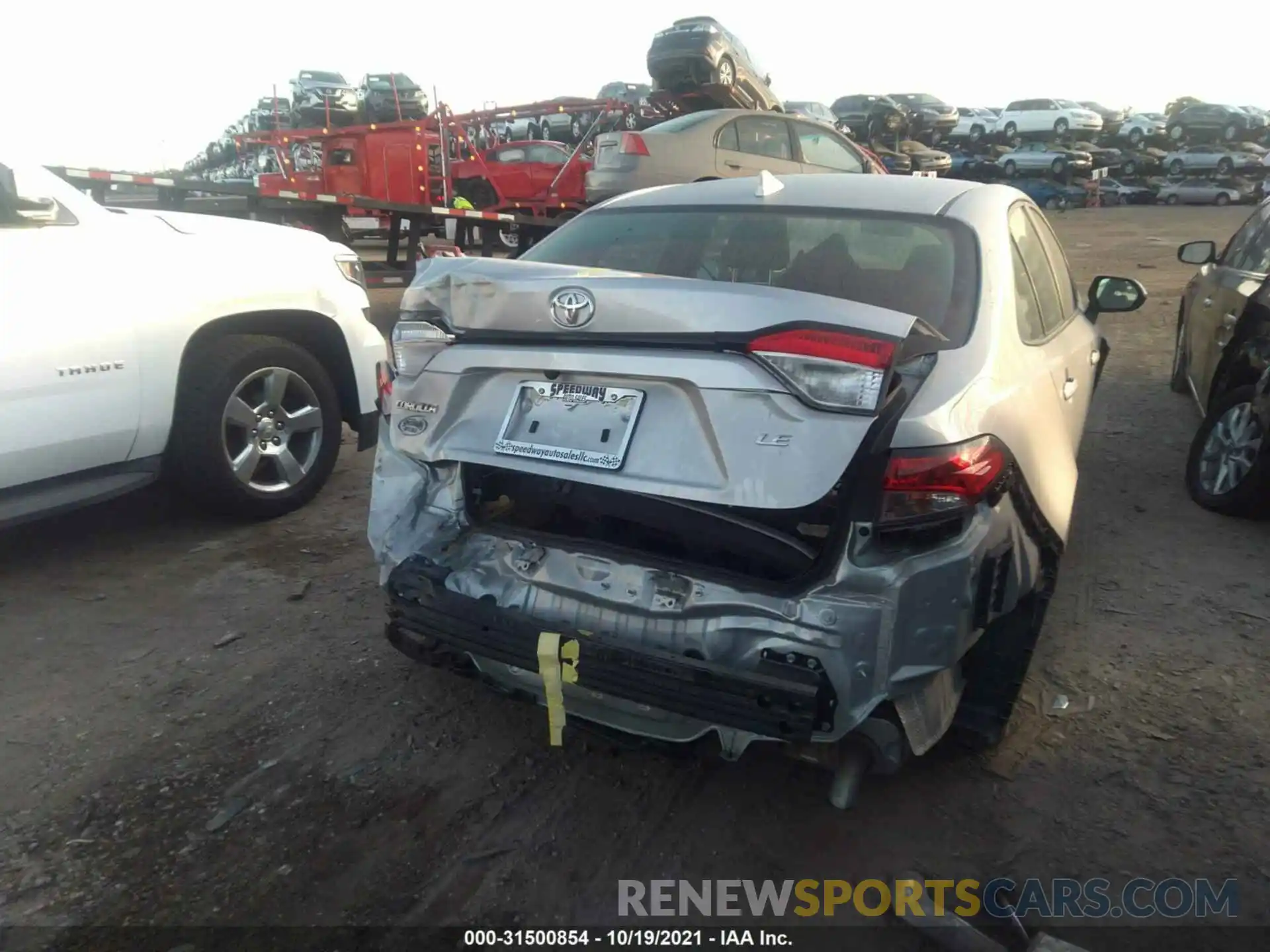 6 Photograph of a damaged car 5YFEPMAE6MP174332 TOYOTA COROLLA 2021