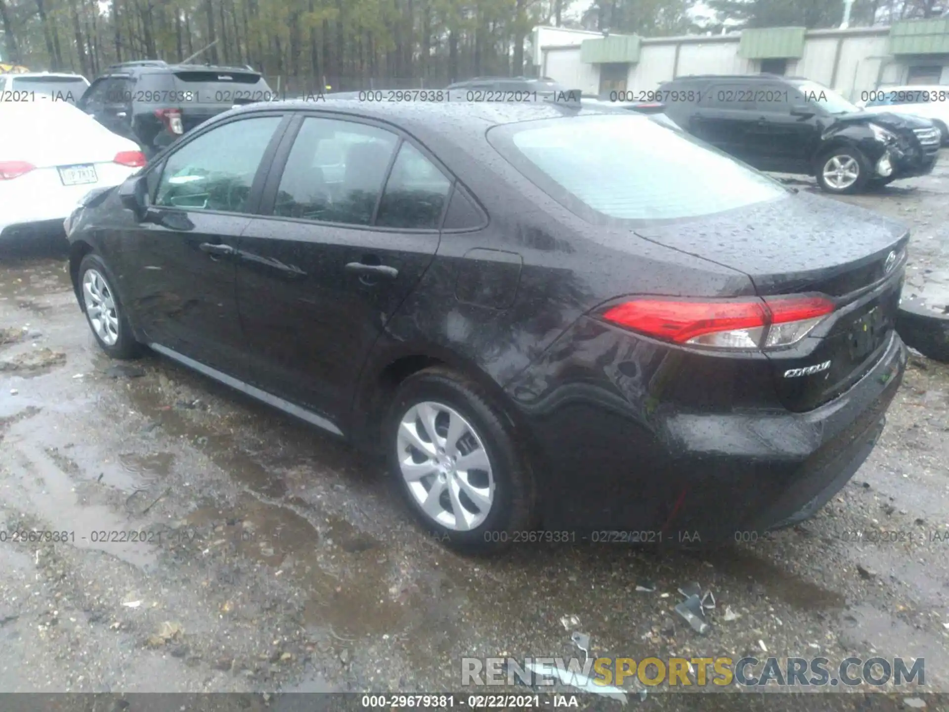 3 Photograph of a damaged car 5YFEPMAE6MP174721 TOYOTA COROLLA 2021