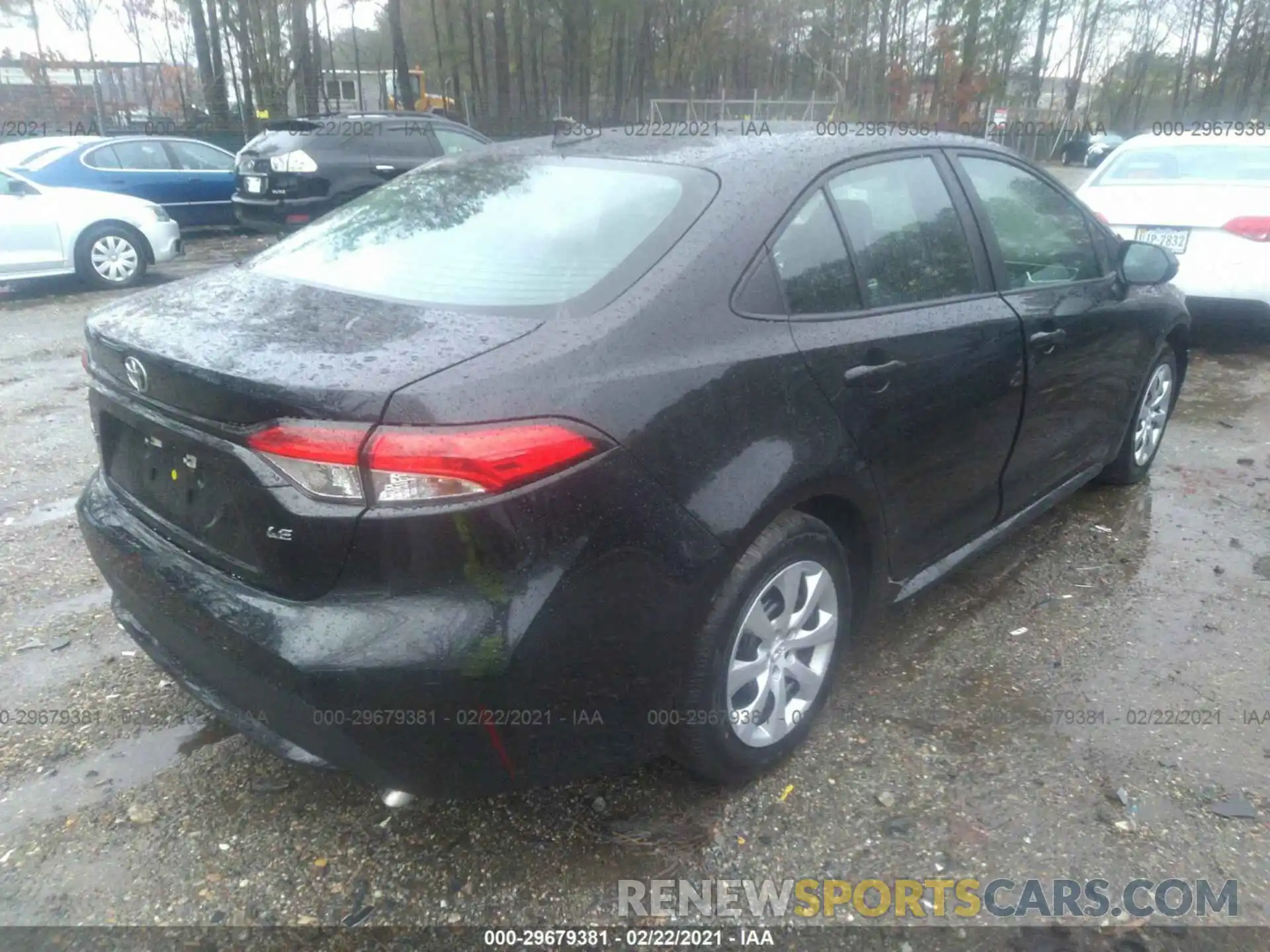 4 Photograph of a damaged car 5YFEPMAE6MP174721 TOYOTA COROLLA 2021