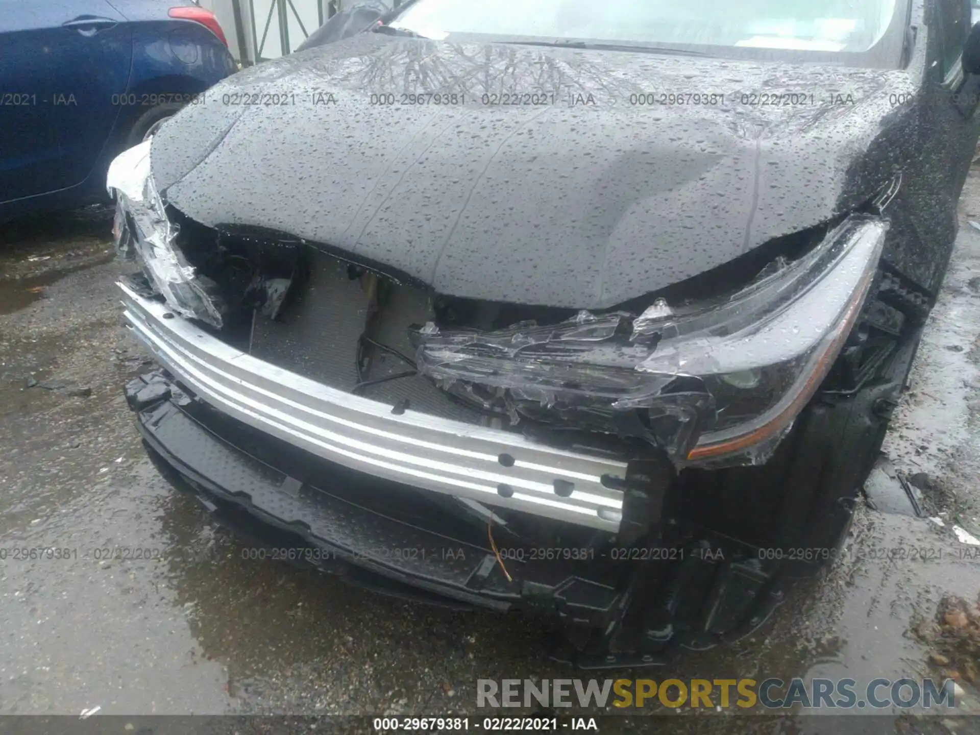 6 Photograph of a damaged car 5YFEPMAE6MP174721 TOYOTA COROLLA 2021