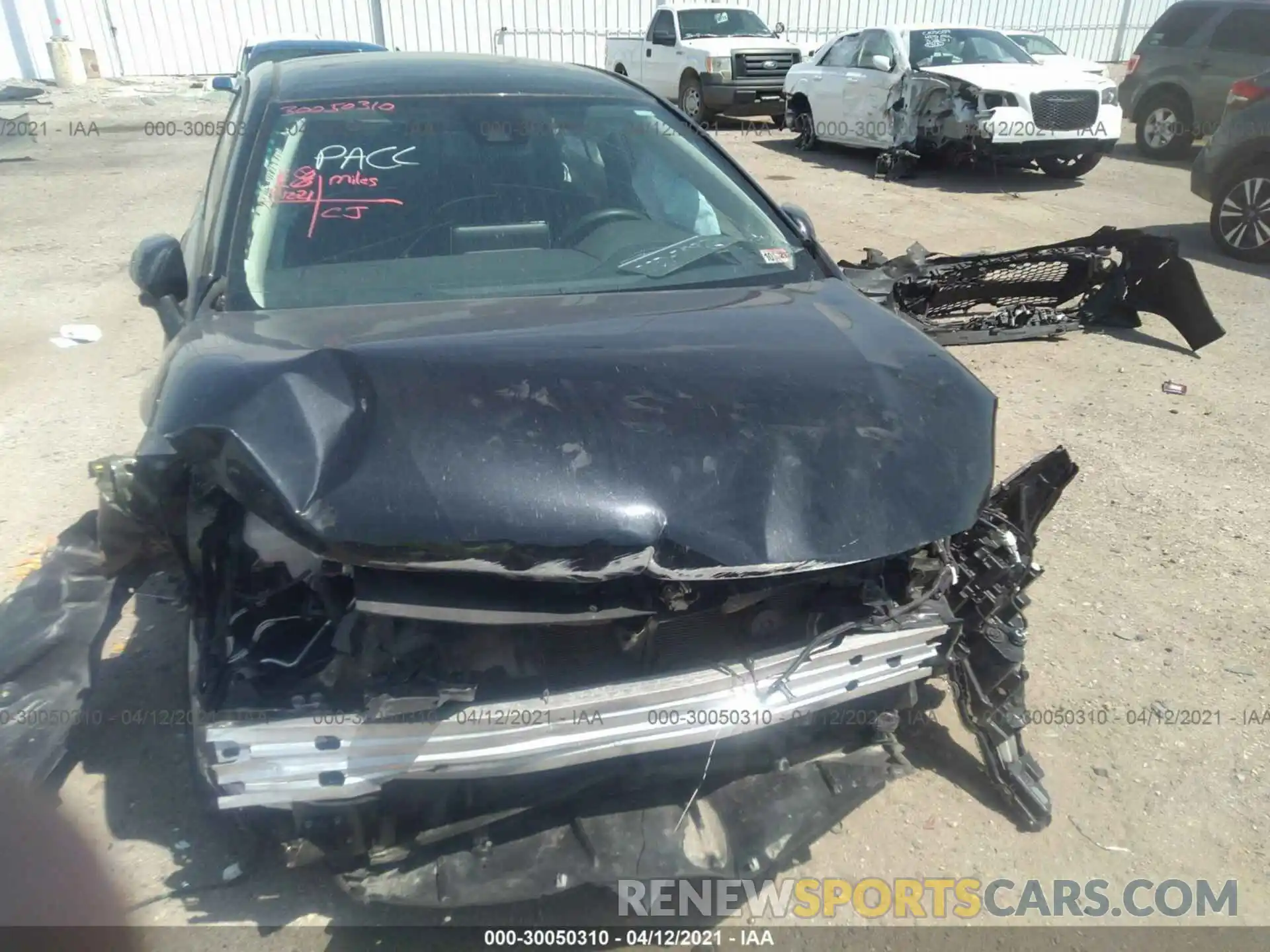 6 Photograph of a damaged car 5YFEPMAE6MP176159 TOYOTA COROLLA 2021