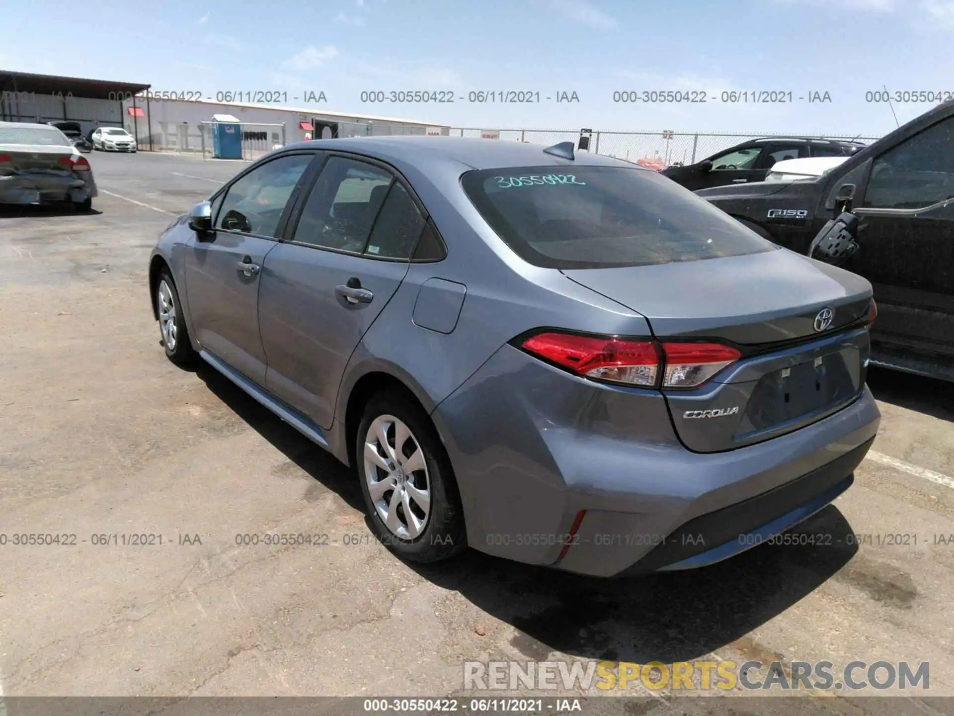 3 Photograph of a damaged car 5YFEPMAE6MP176775 TOYOTA COROLLA 2021