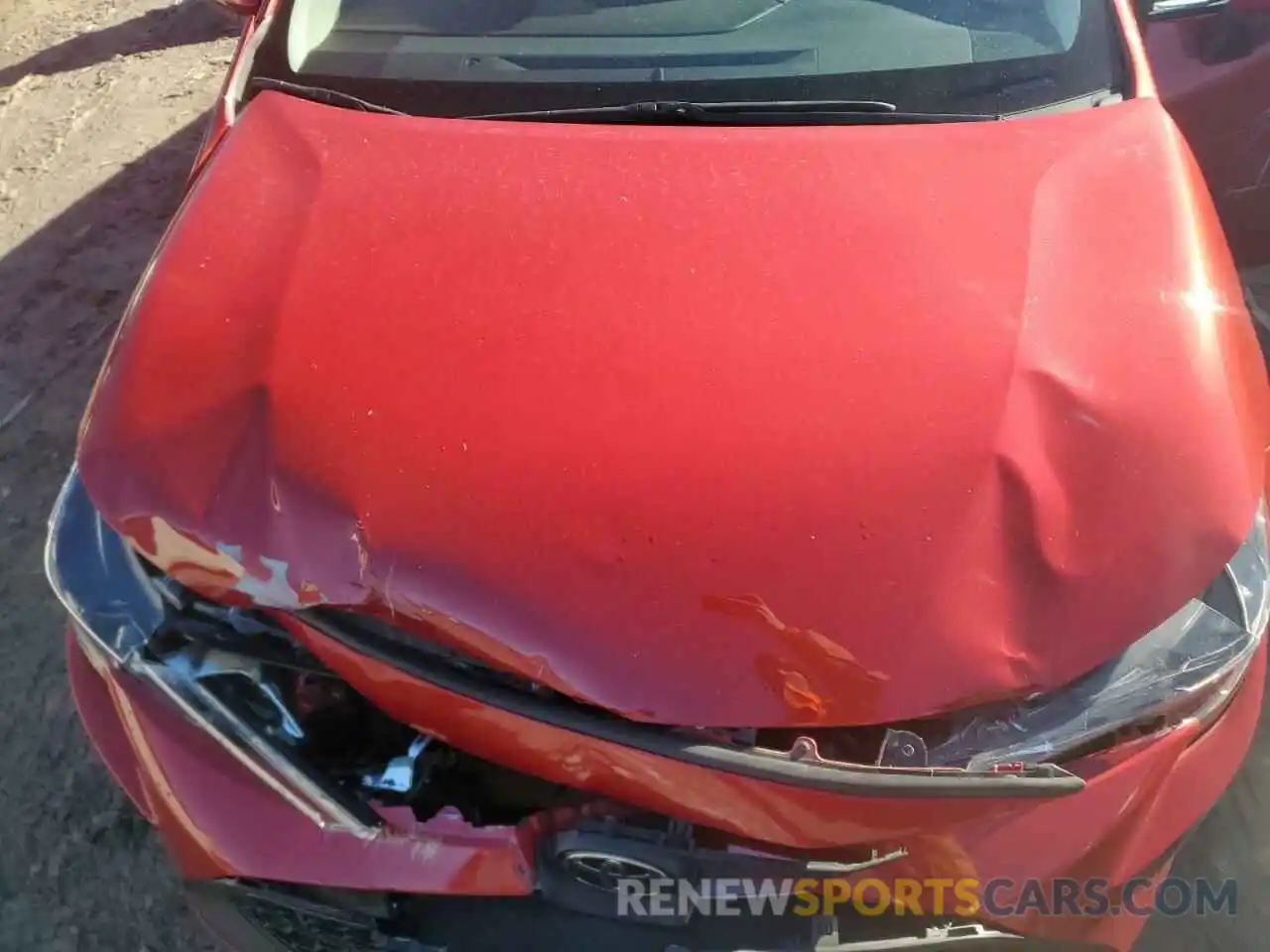 11 Photograph of a damaged car 5YFEPMAE6MP177795 TOYOTA COROLLA 2021