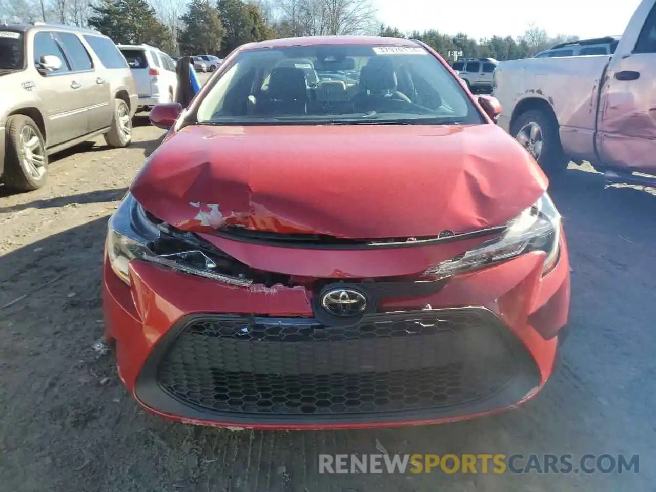 5 Photograph of a damaged car 5YFEPMAE6MP177795 TOYOTA COROLLA 2021