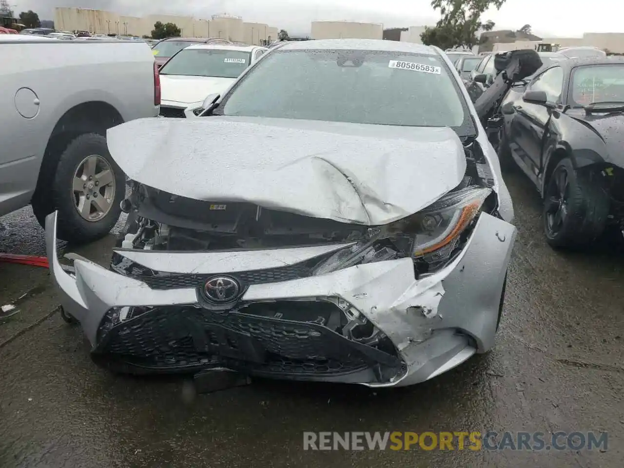 5 Photograph of a damaged car 5YFEPMAE6MP178011 TOYOTA COROLLA 2021