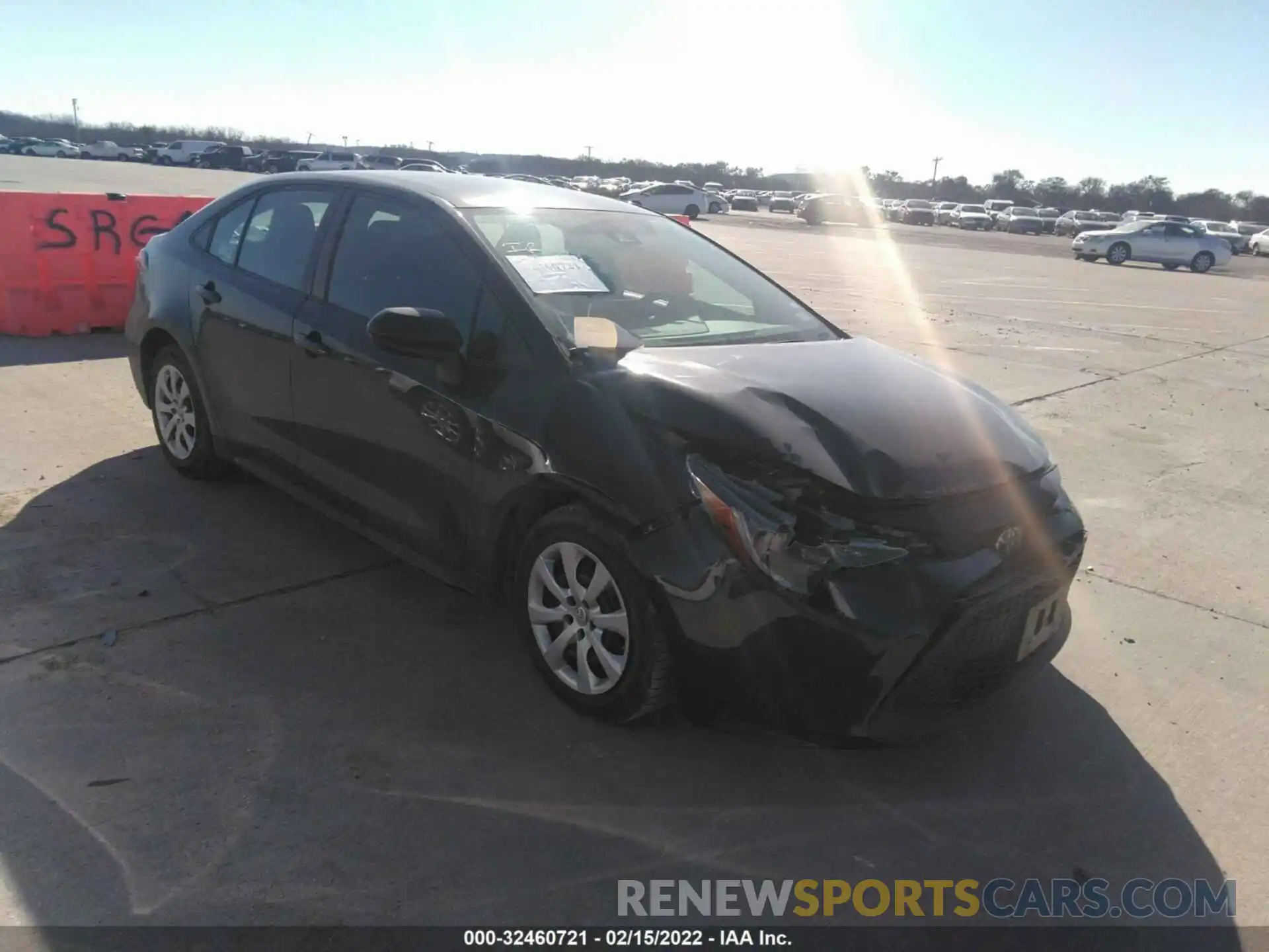 1 Photograph of a damaged car 5YFEPMAE6MP178297 TOYOTA COROLLA 2021