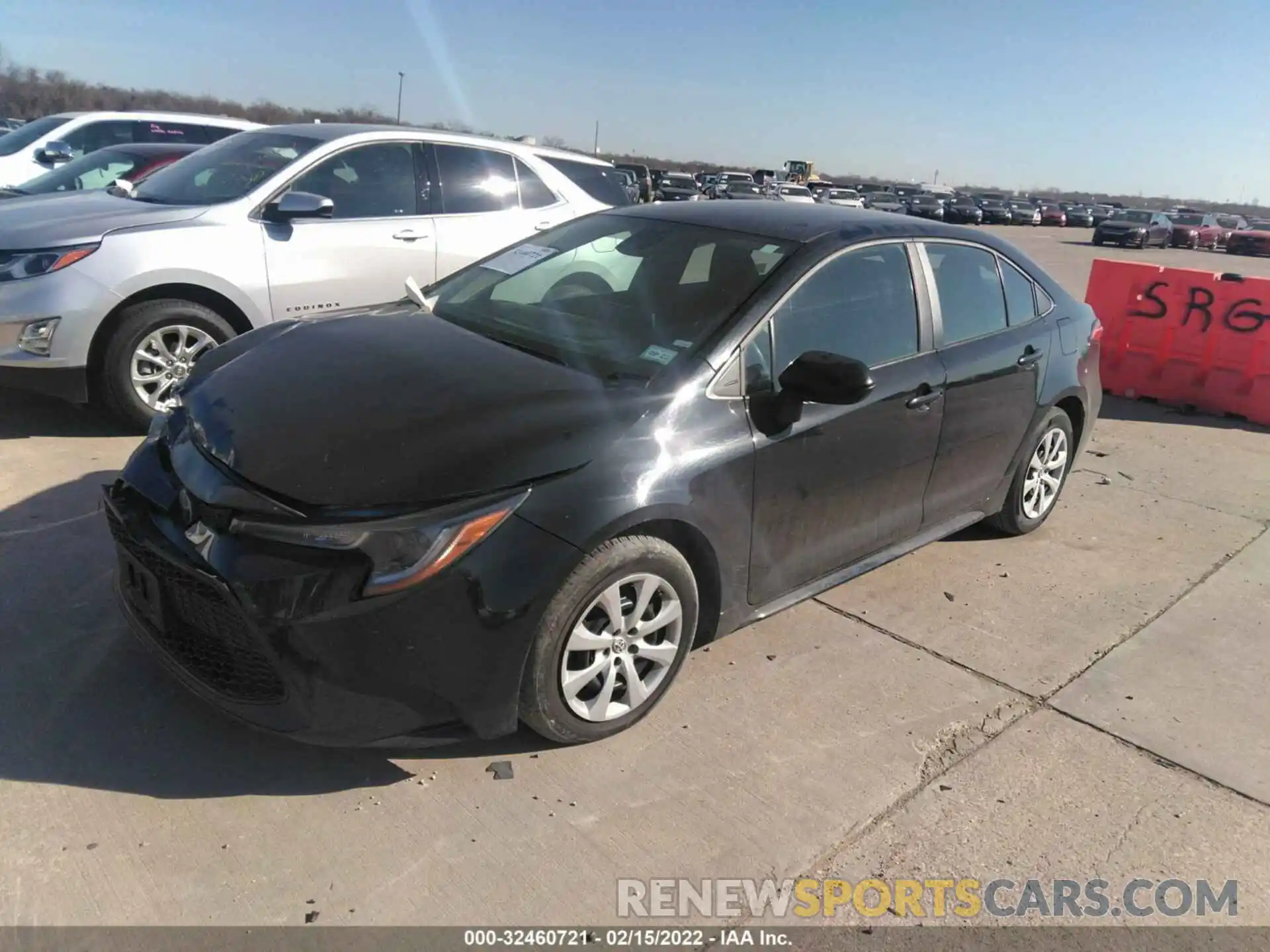 2 Photograph of a damaged car 5YFEPMAE6MP178297 TOYOTA COROLLA 2021