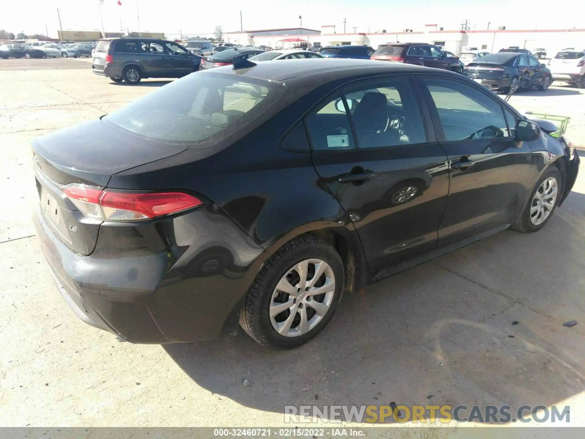 4 Photograph of a damaged car 5YFEPMAE6MP178297 TOYOTA COROLLA 2021