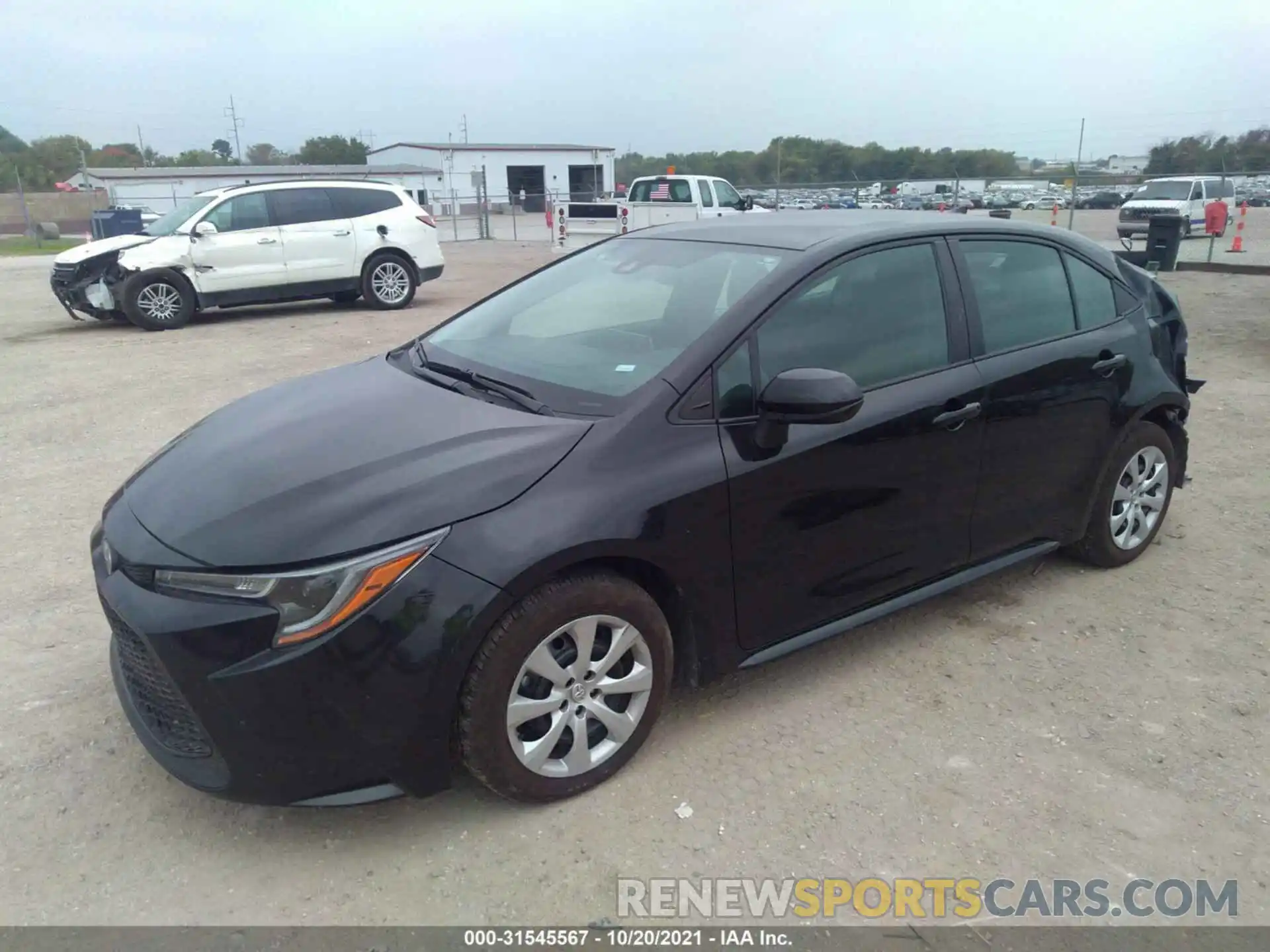 2 Photograph of a damaged car 5YFEPMAE6MP178459 TOYOTA COROLLA 2021