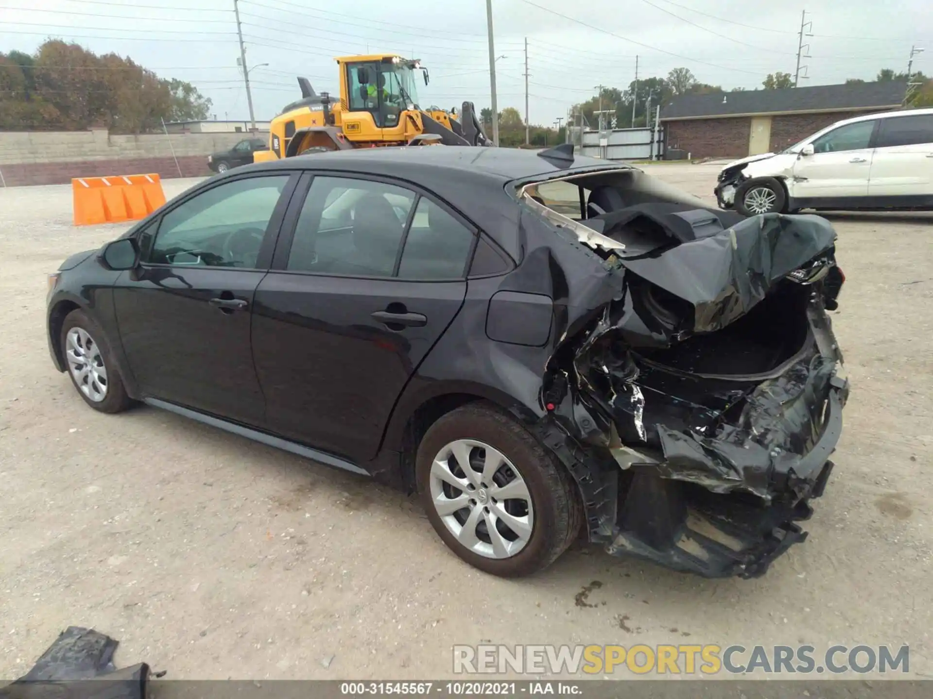 3 Photograph of a damaged car 5YFEPMAE6MP178459 TOYOTA COROLLA 2021