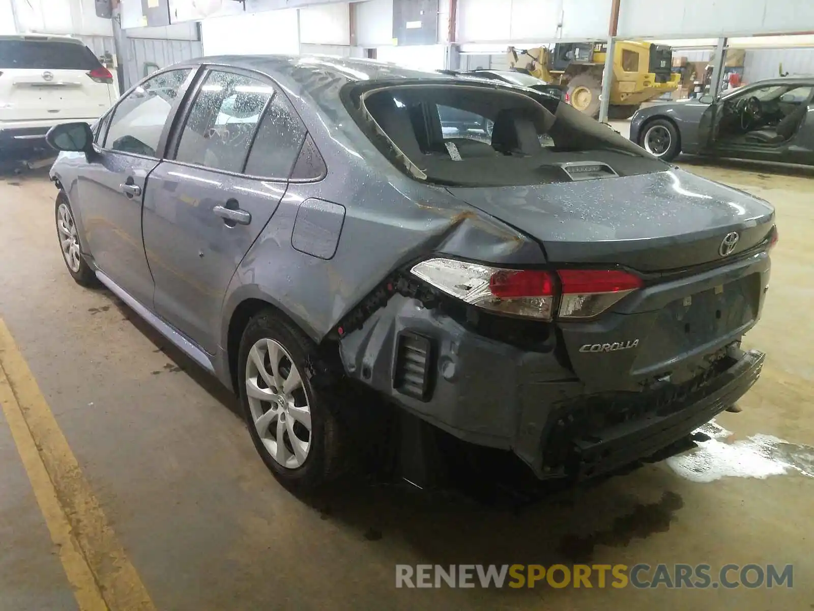 3 Photograph of a damaged car 5YFEPMAE6MP179224 TOYOTA COROLLA 2021