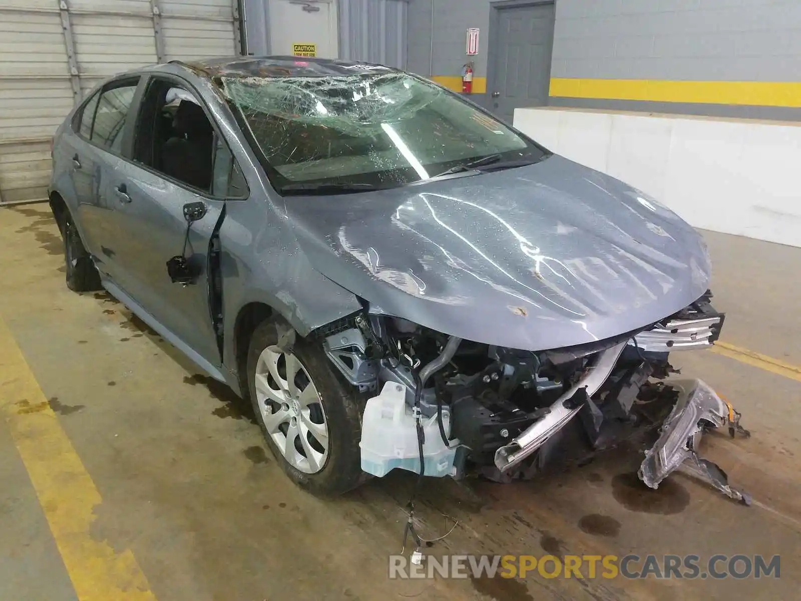 9 Photograph of a damaged car 5YFEPMAE6MP179224 TOYOTA COROLLA 2021