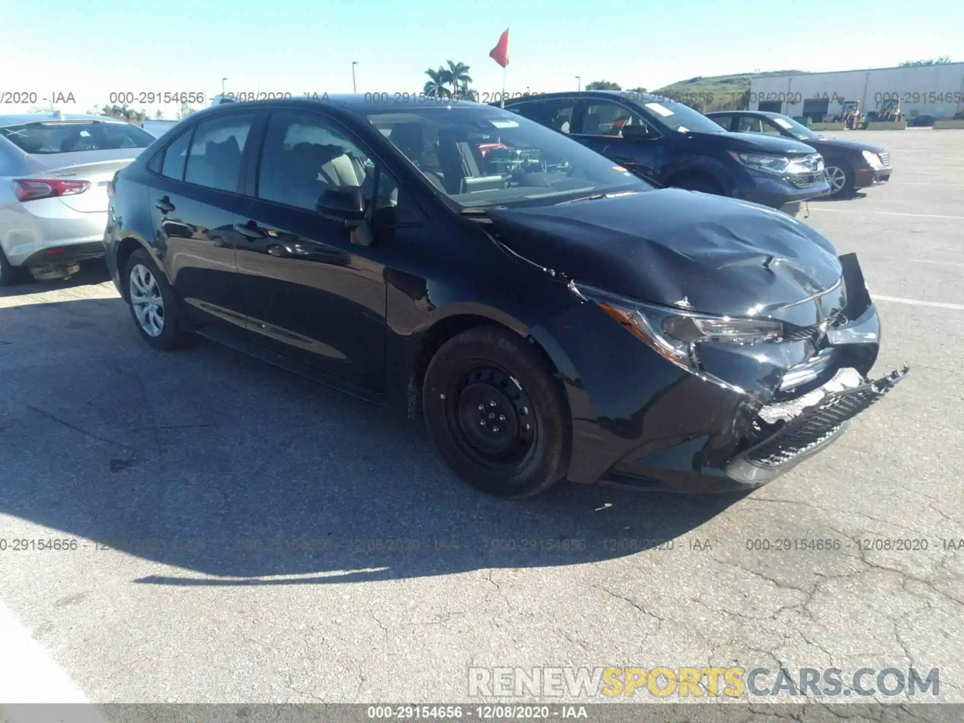 1 Photograph of a damaged car 5YFEPMAE6MP179580 TOYOTA COROLLA 2021