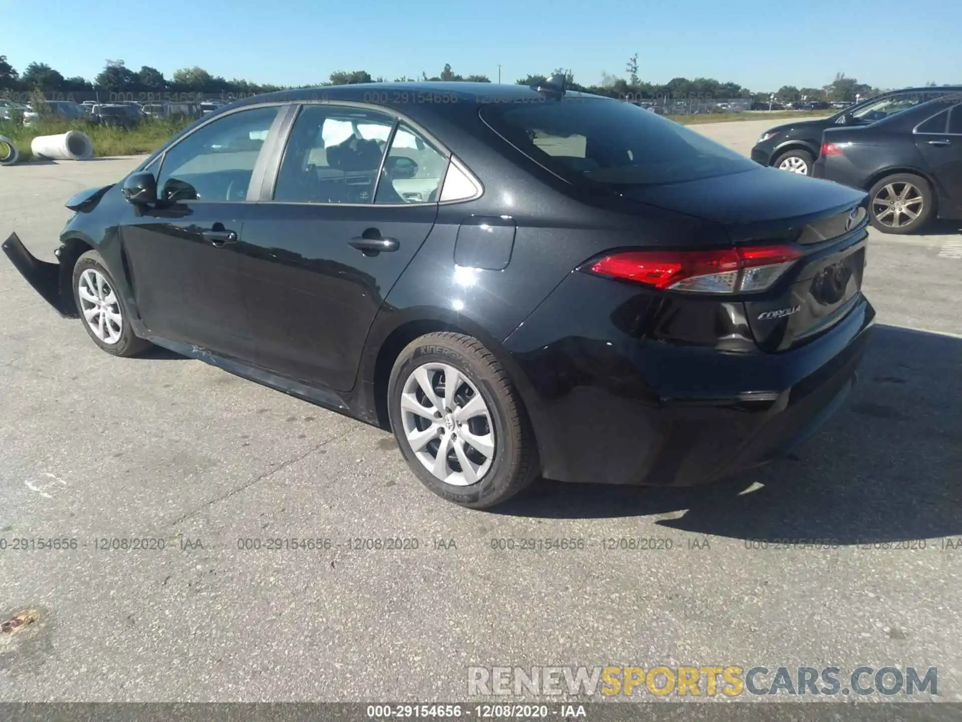 3 Photograph of a damaged car 5YFEPMAE6MP179580 TOYOTA COROLLA 2021