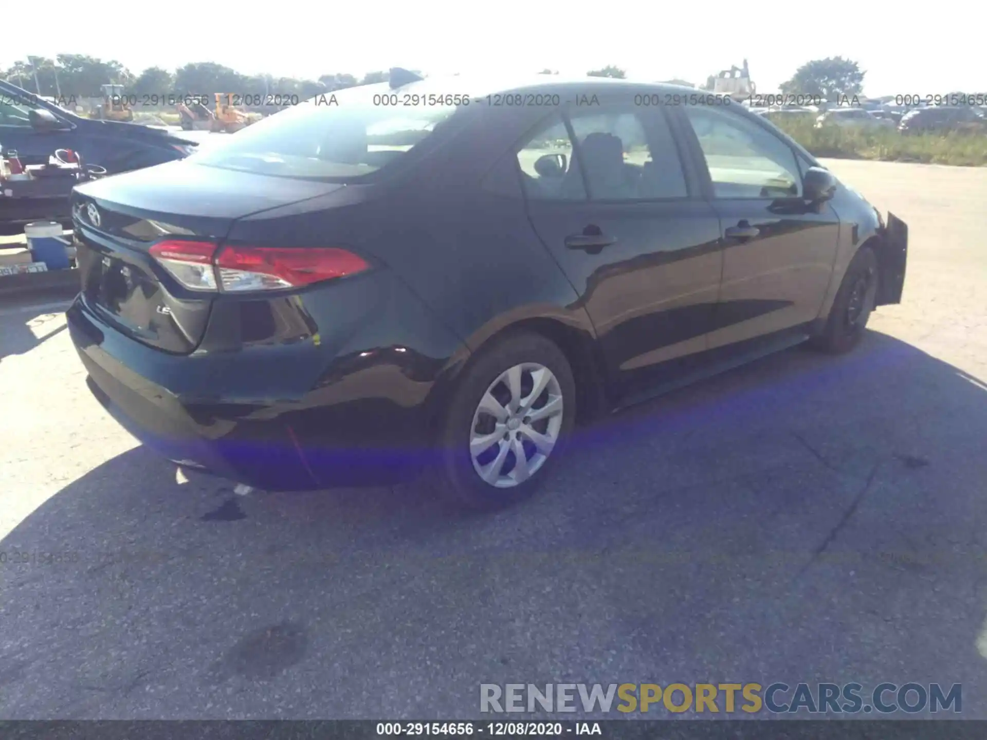 4 Photograph of a damaged car 5YFEPMAE6MP179580 TOYOTA COROLLA 2021