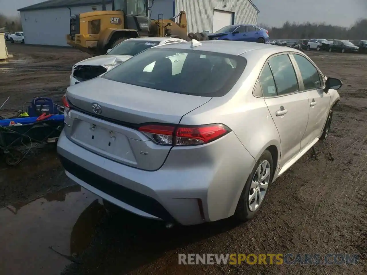 4 Photograph of a damaged car 5YFEPMAE6MP179868 TOYOTA COROLLA 2021