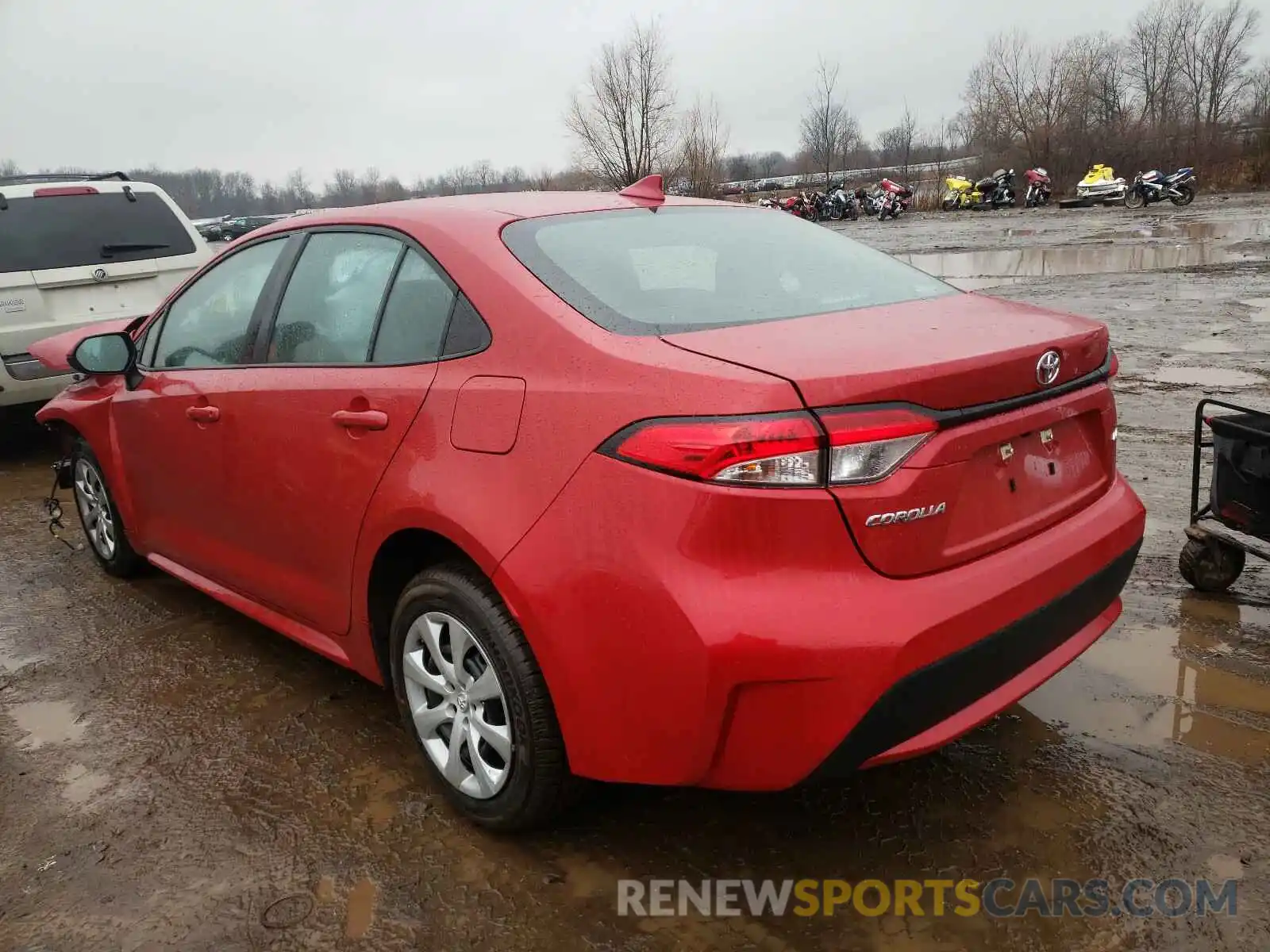 3 Photograph of a damaged car 5YFEPMAE6MP180521 TOYOTA COROLLA 2021