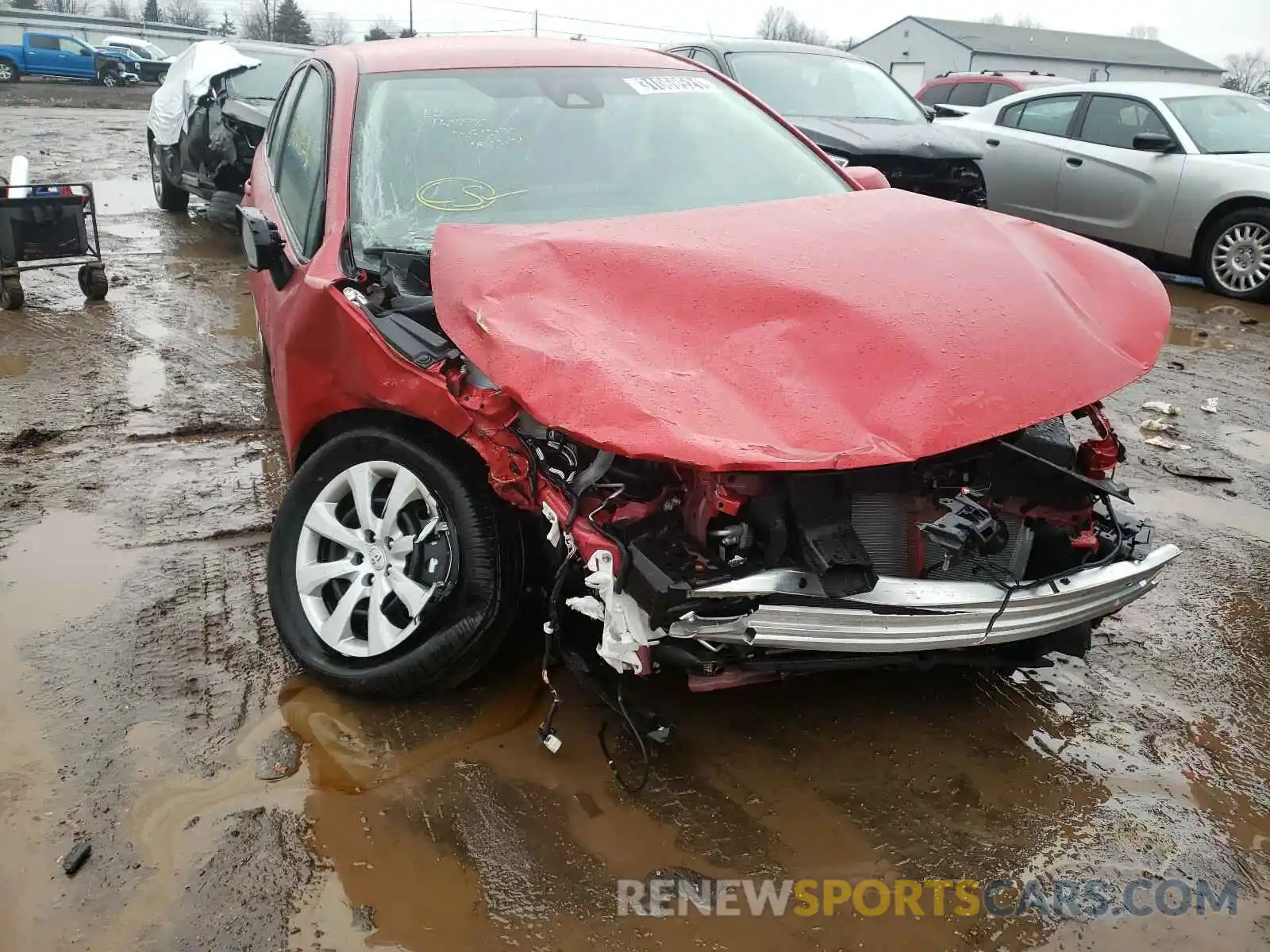 9 Photograph of a damaged car 5YFEPMAE6MP180521 TOYOTA COROLLA 2021