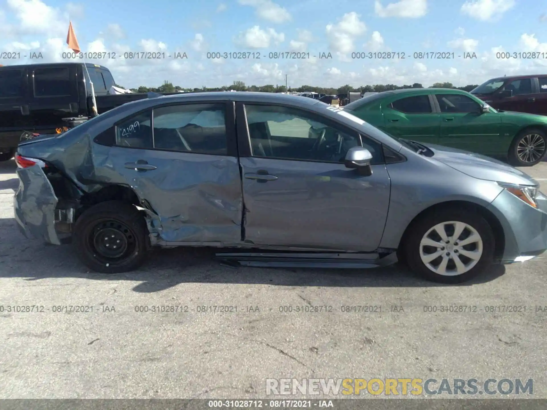 6 Photograph of a damaged car 5YFEPMAE6MP182303 TOYOTA COROLLA 2021