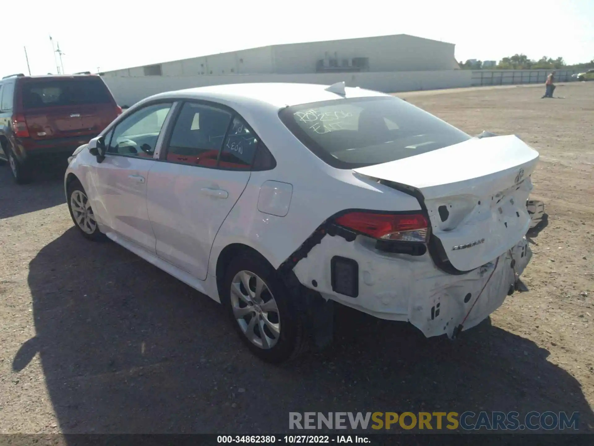 3 Photograph of a damaged car 5YFEPMAE6MP183841 TOYOTA COROLLA 2021