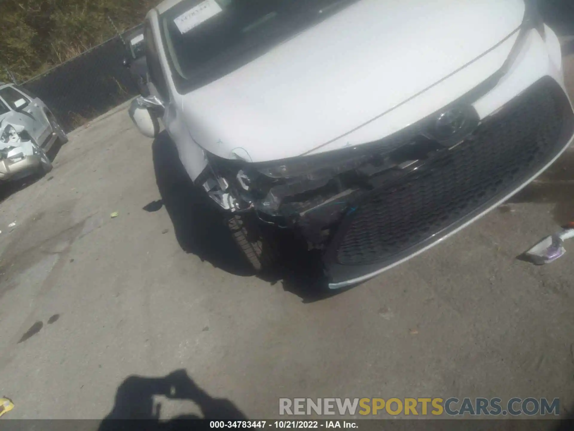 6 Photograph of a damaged car 5YFEPMAE6MP184102 TOYOTA COROLLA 2021