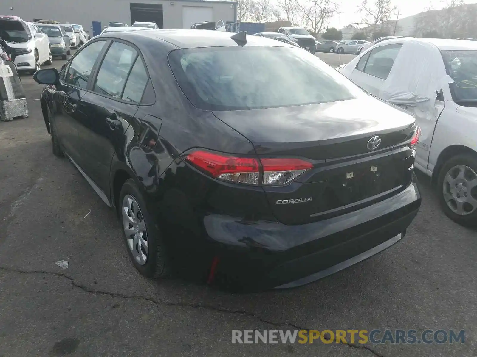 3 Photograph of a damaged car 5YFEPMAE6MP185041 TOYOTA COROLLA 2021