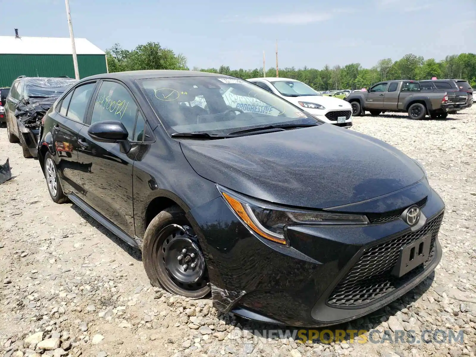 1 Photograph of a damaged car 5YFEPMAE6MP185816 TOYOTA COROLLA 2021