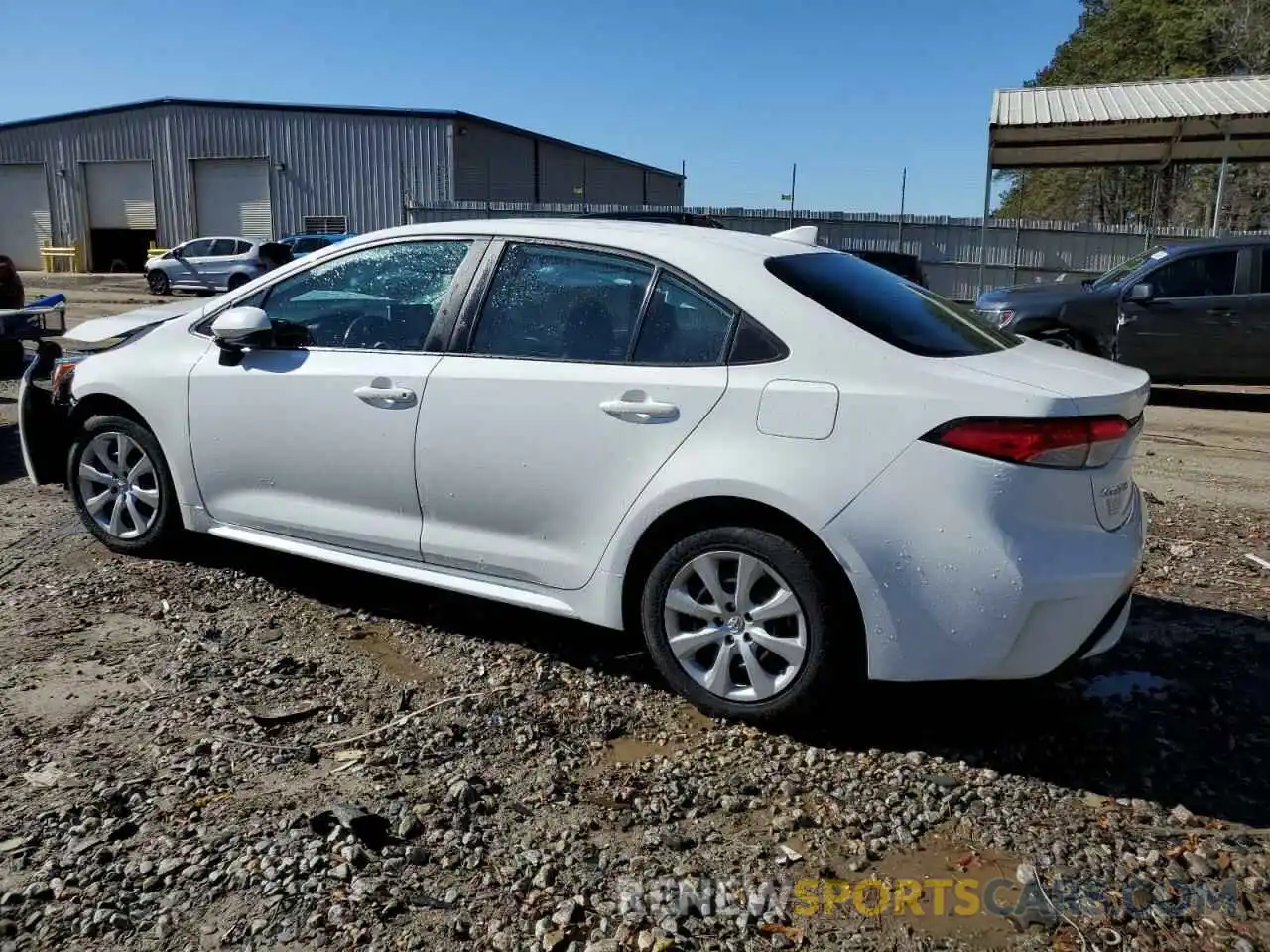 2 Photograph of a damaged car 5YFEPMAE6MP186710 TOYOTA COROLLA 2021