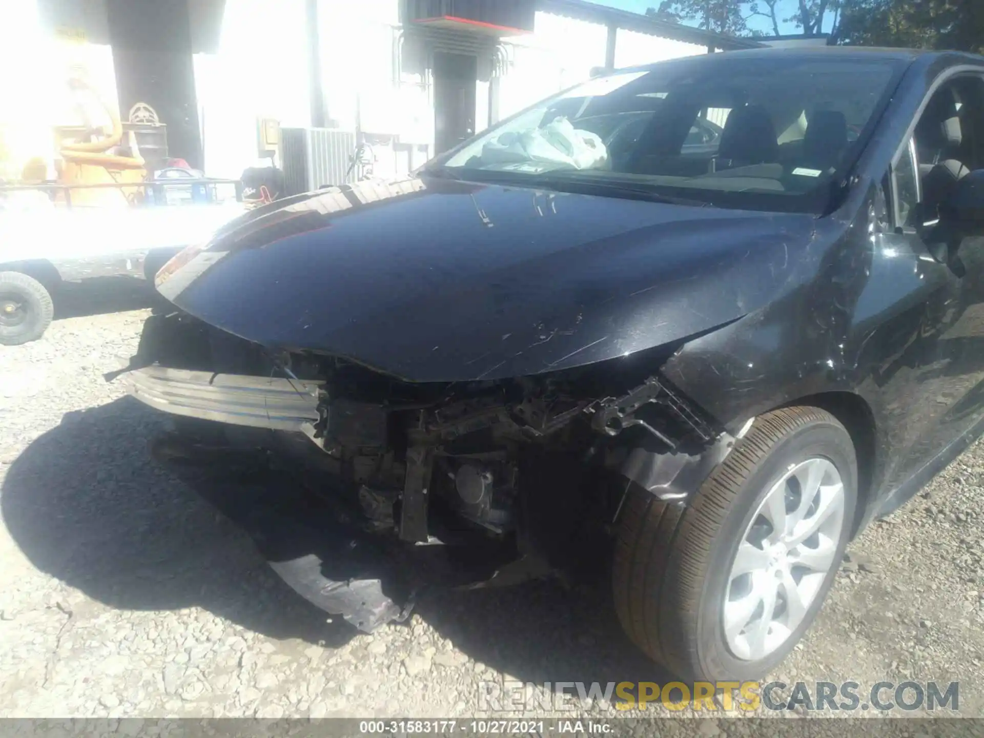 6 Photograph of a damaged car 5YFEPMAE6MP187890 TOYOTA COROLLA 2021