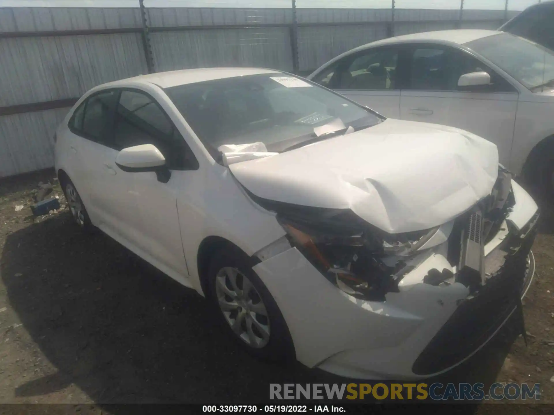 1 Photograph of a damaged car 5YFEPMAE6MP188277 TOYOTA COROLLA 2021