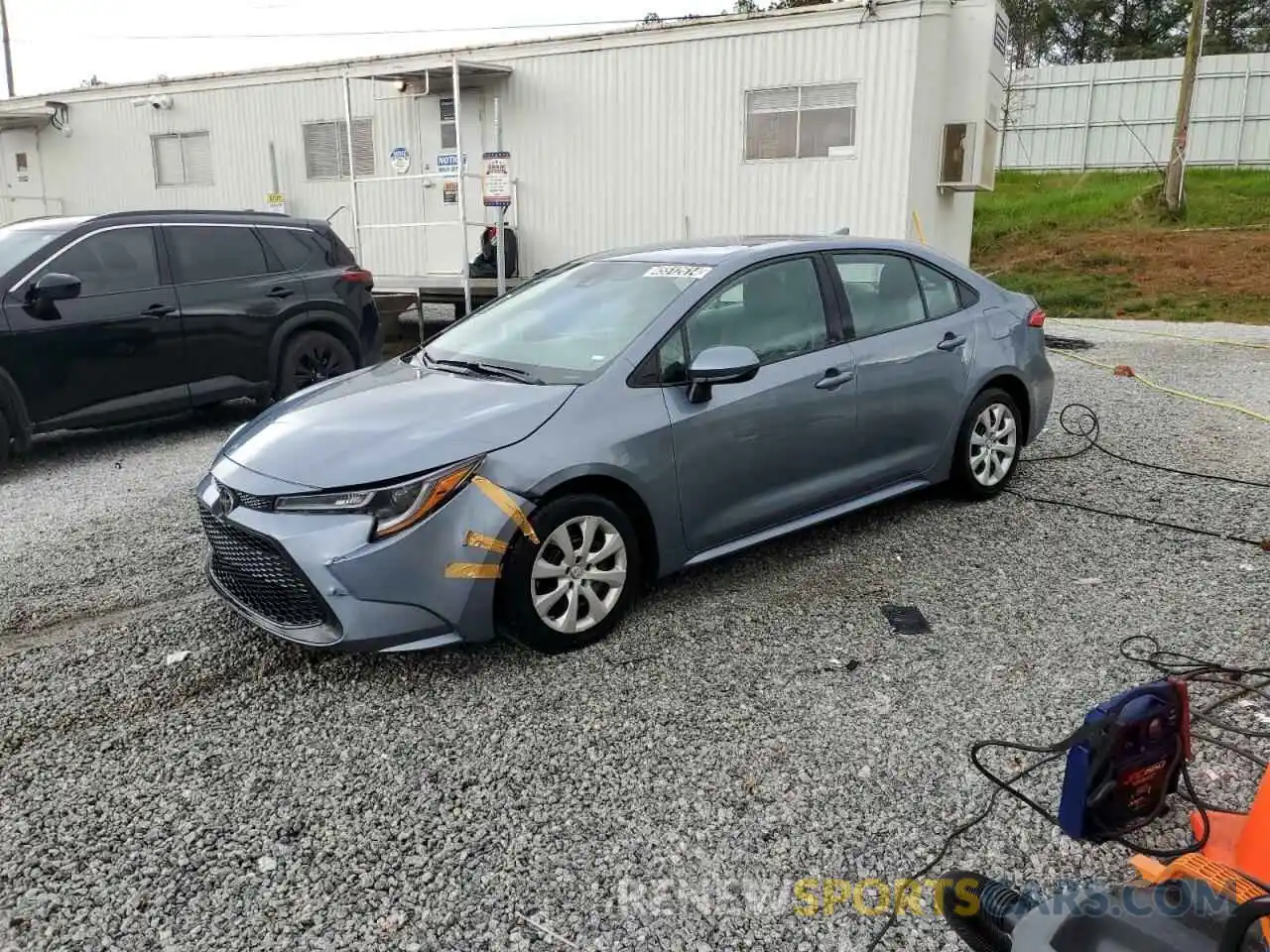 1 Photograph of a damaged car 5YFEPMAE6MP188358 TOYOTA COROLLA 2021