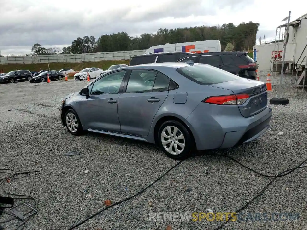 2 Photograph of a damaged car 5YFEPMAE6MP188358 TOYOTA COROLLA 2021